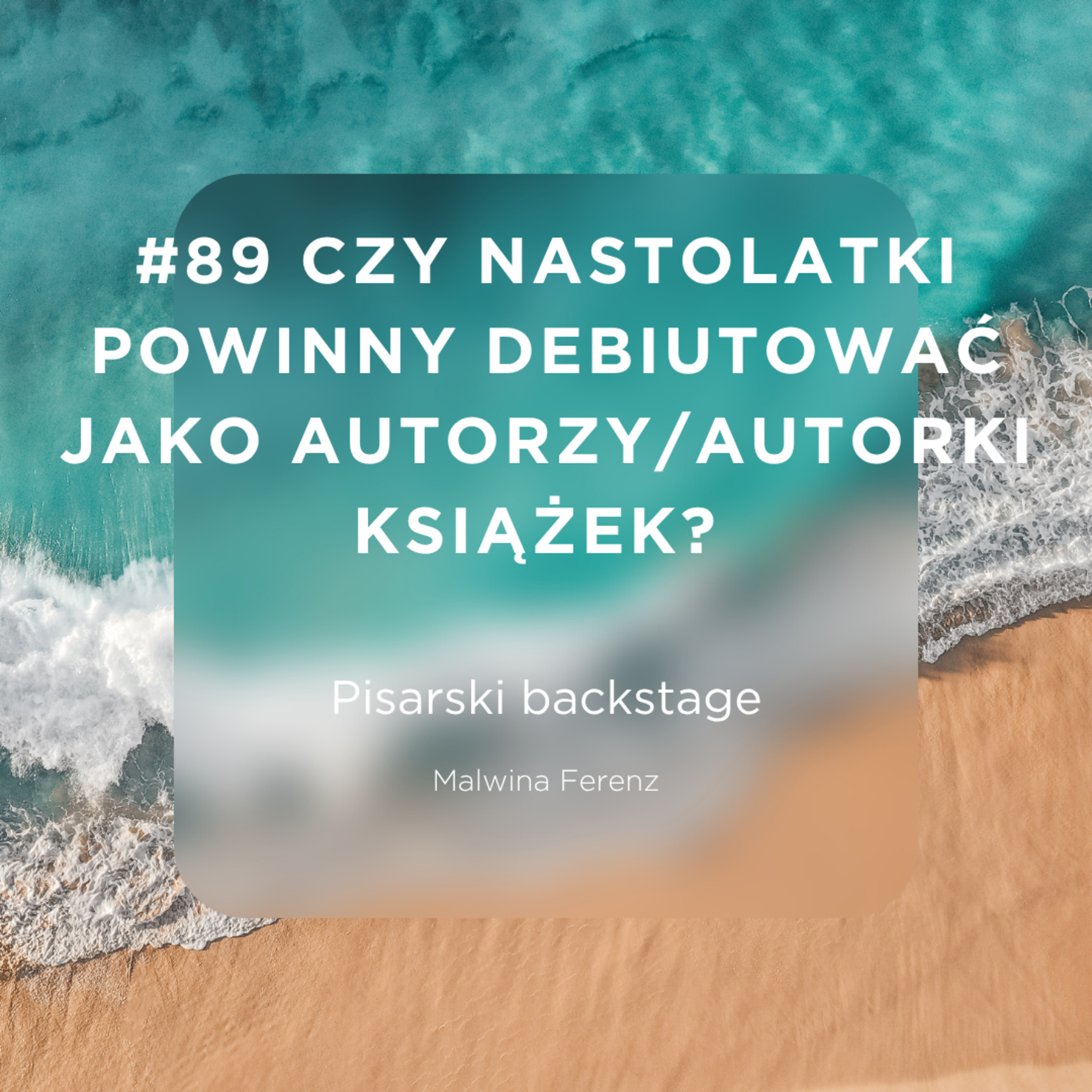 Pisarski backstage
