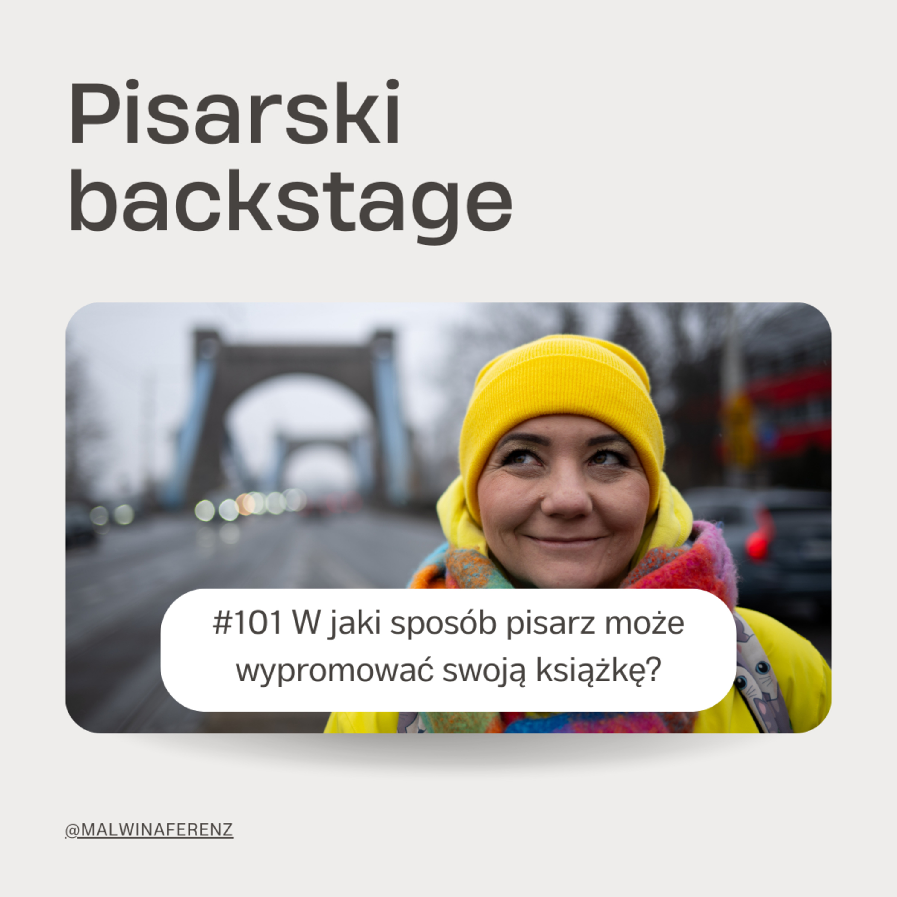 #101 W jaki sposób pisarz może wypromować swoją książkę? episode artwork