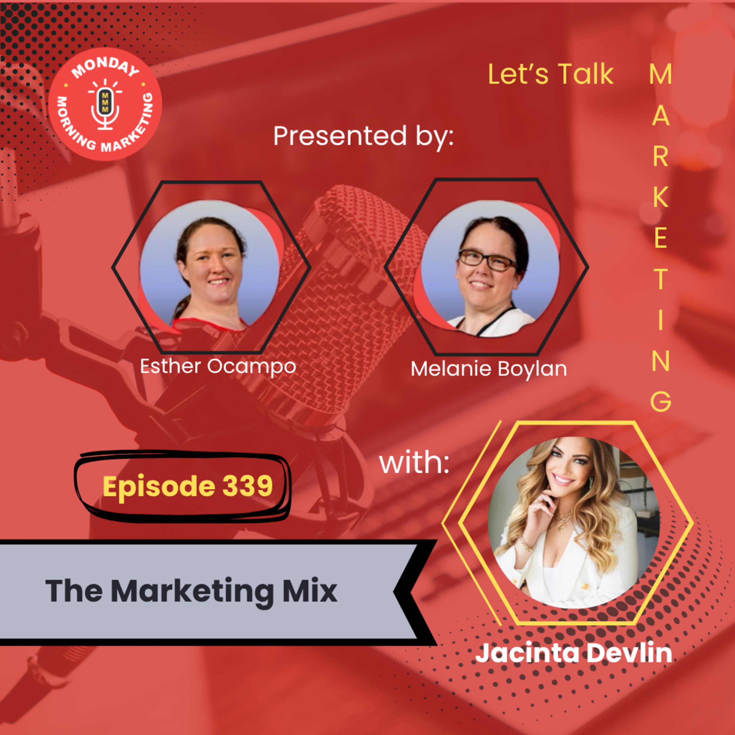Episode 339 - The Marketing Mix with Jacinta Devlin episode artwork