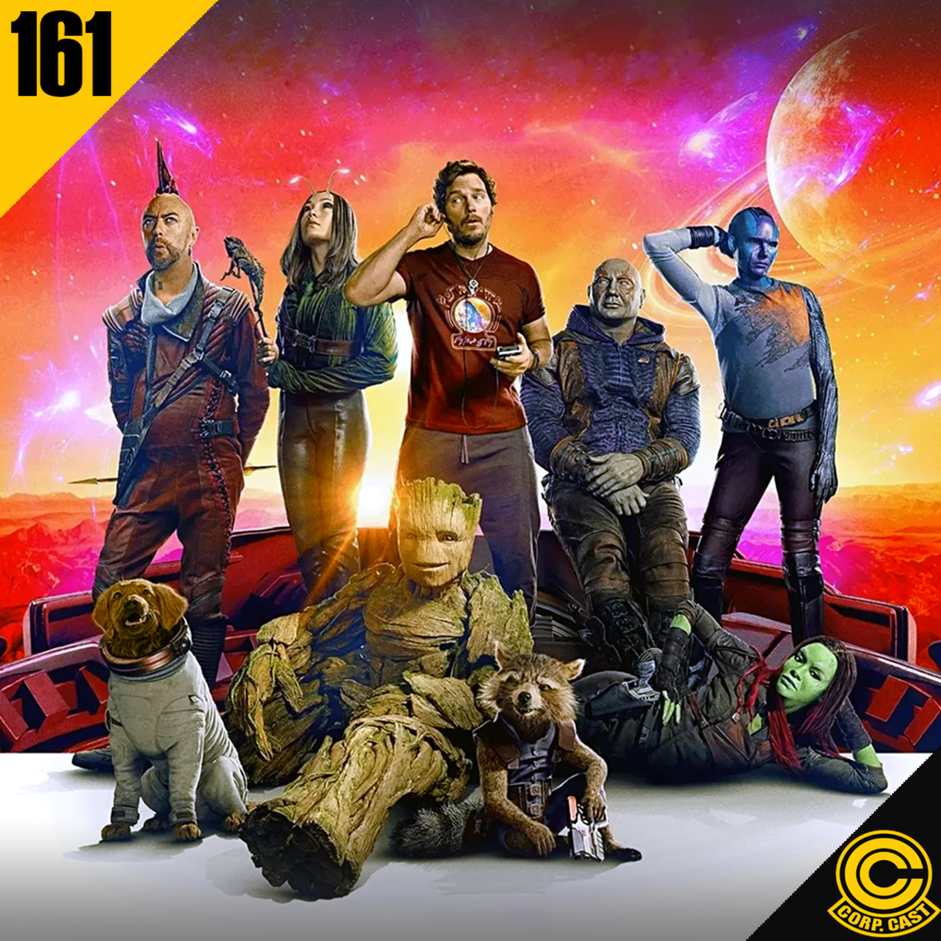 CORP. CAST #161 - Guardiões da Galaxia vol.3 episode artwork