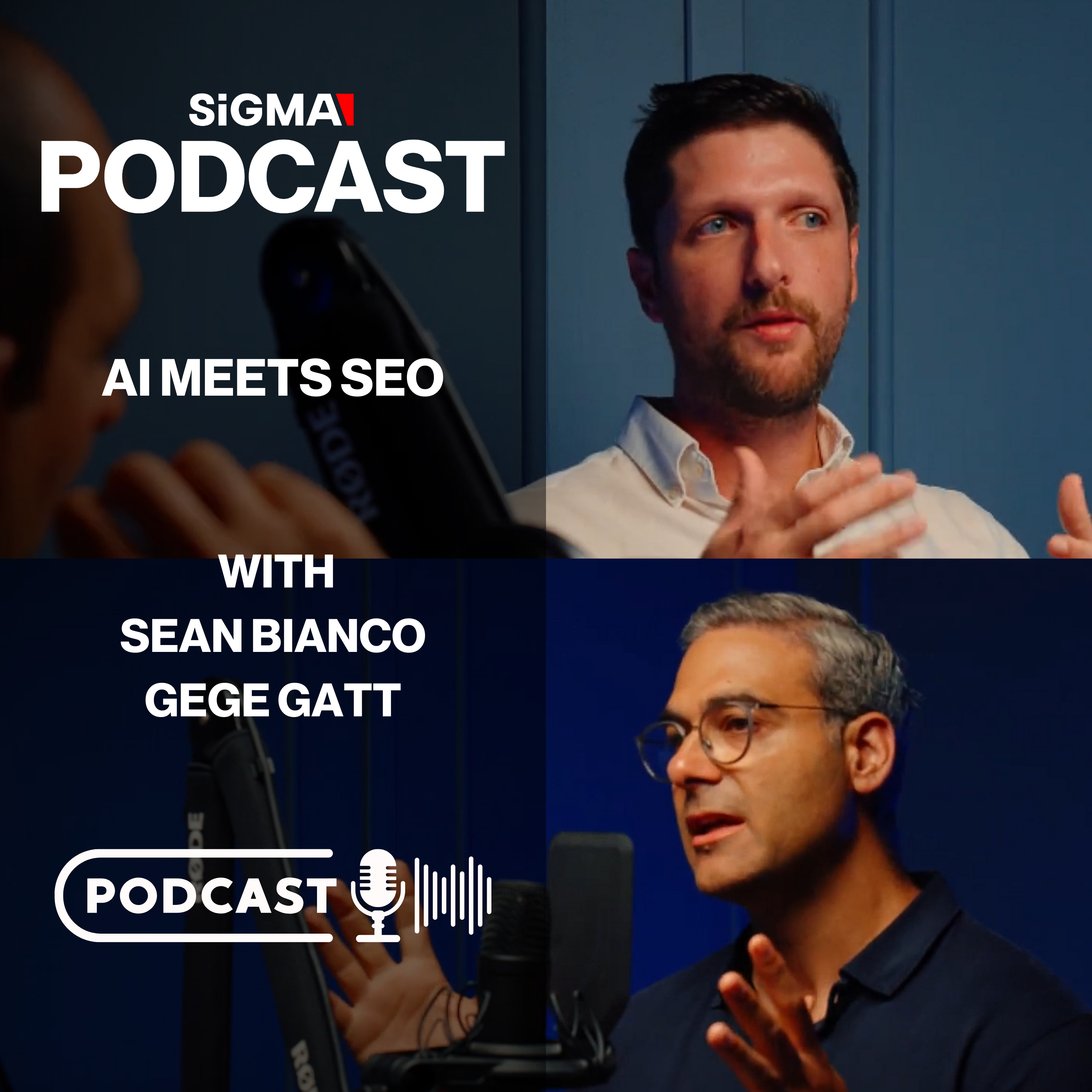 EP54: How AI Revolutionizes Gaming and Content Creation with Sean Bianco and Gege Gatt  episode artwork
