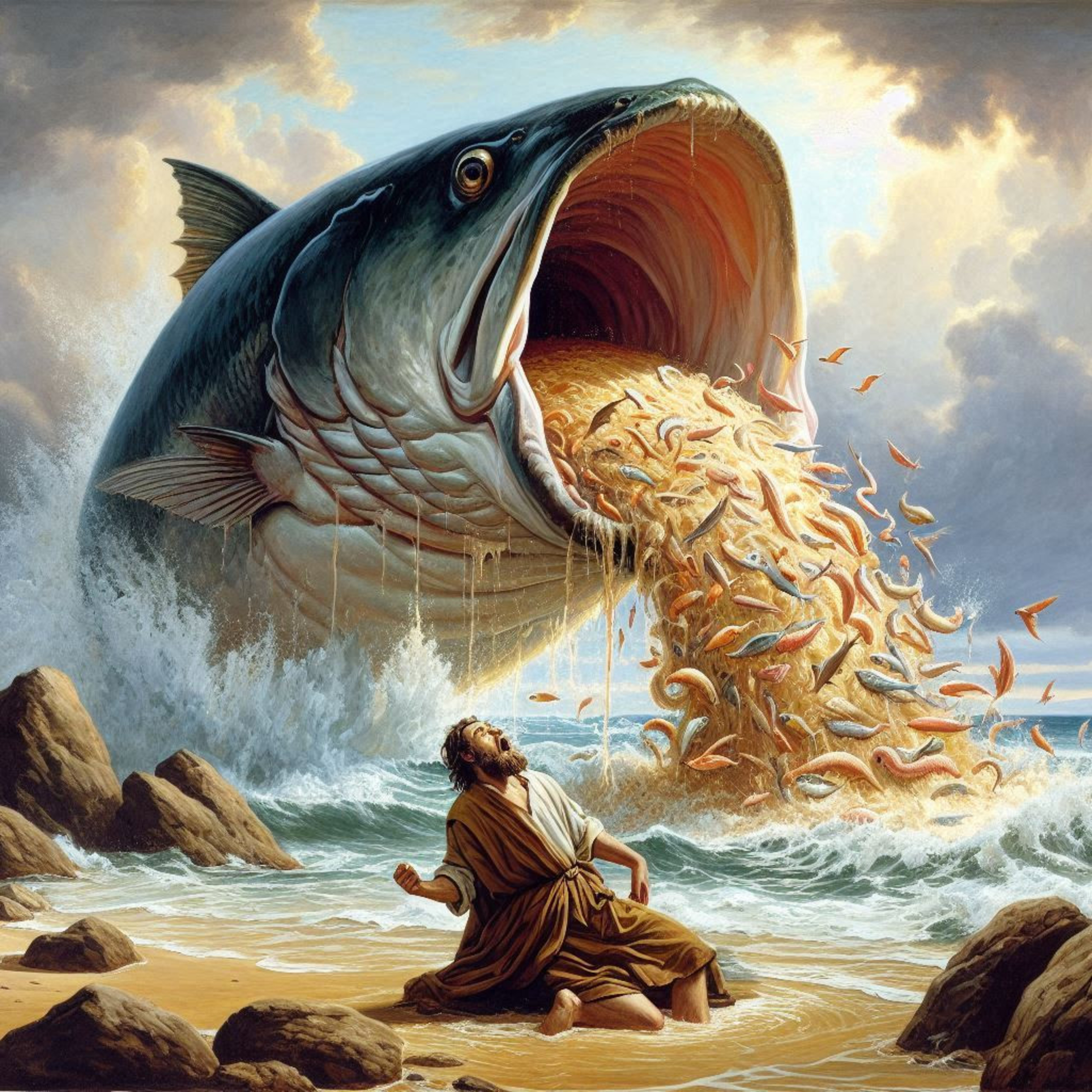 🐋️ Jonah Is Delivered! Jonah 2 with Commentary. 🤮️ episode artwork