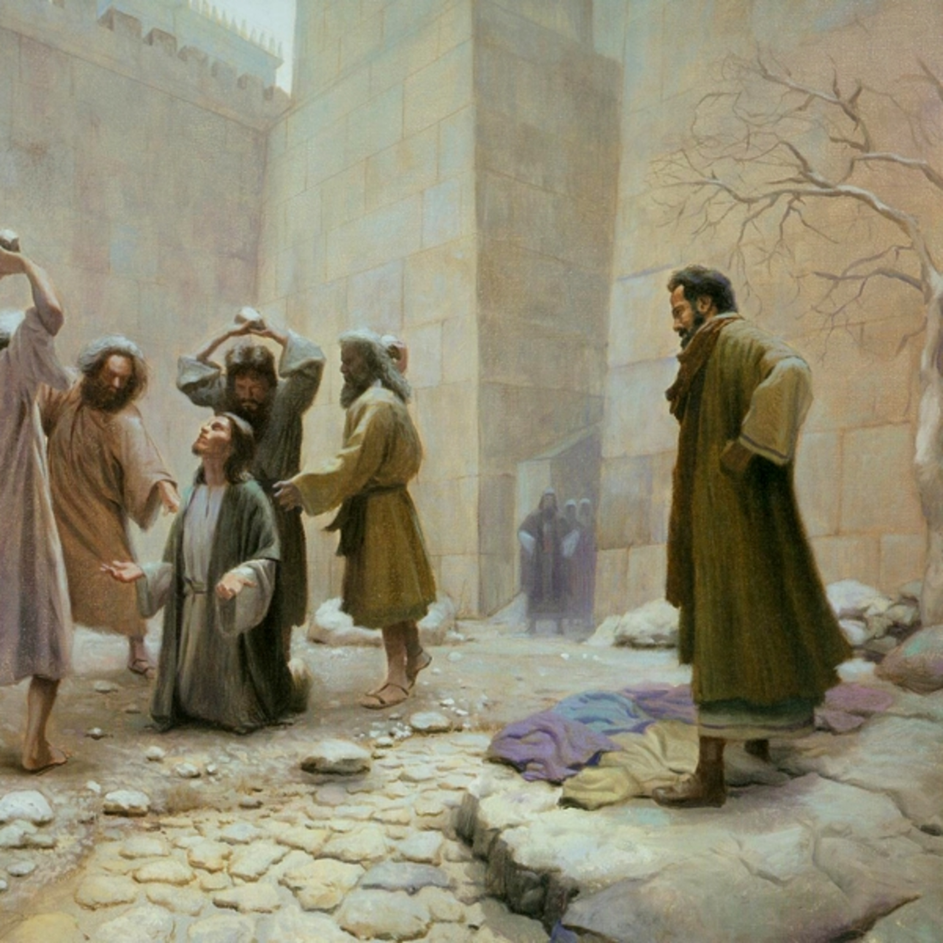😡️ Saul Persecutes The Church! Acts 8 with Commentary. ✝️ episode artwork