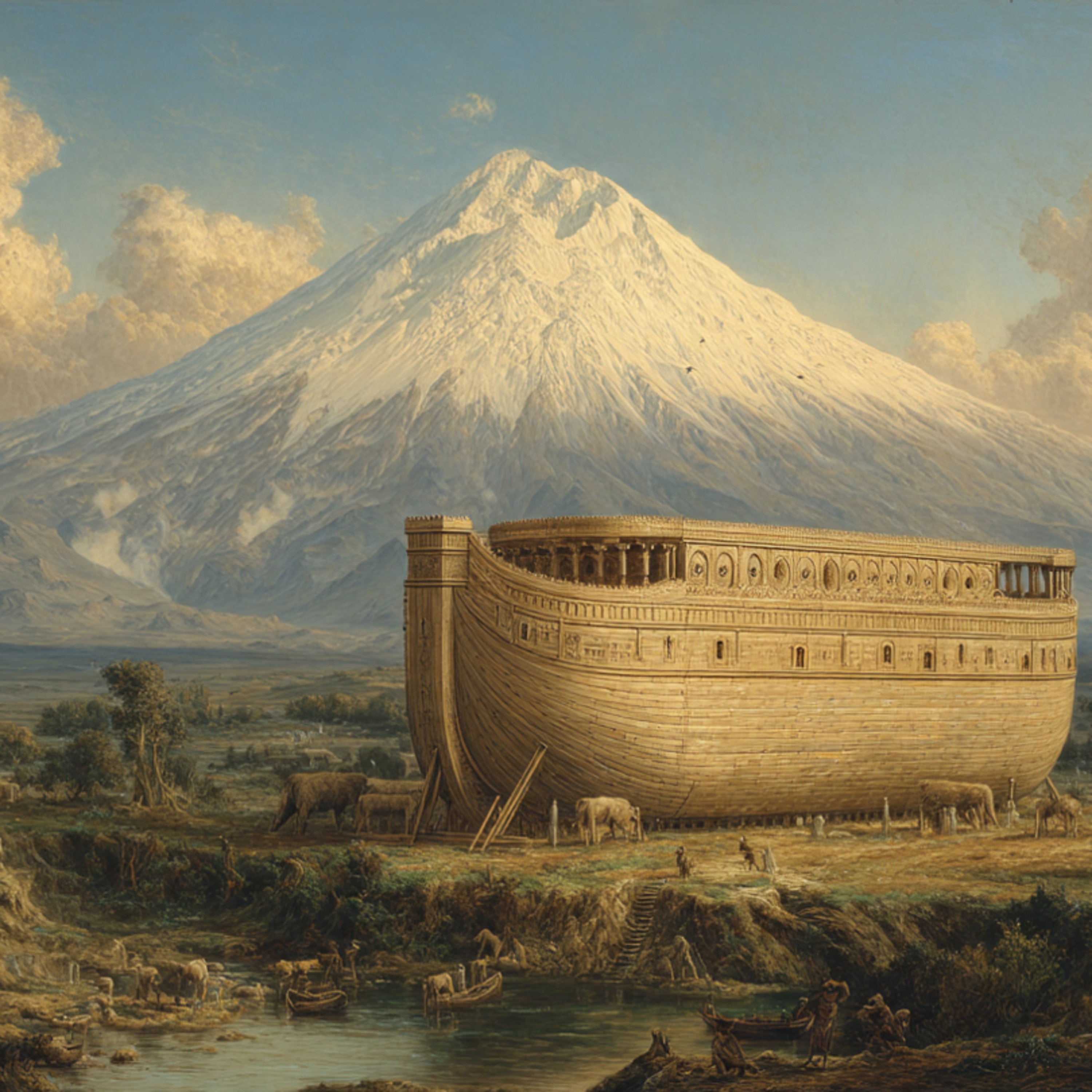 🛶️ The Ark Rests! Genesis 8 With Commentary. ⛰️ episode artwork