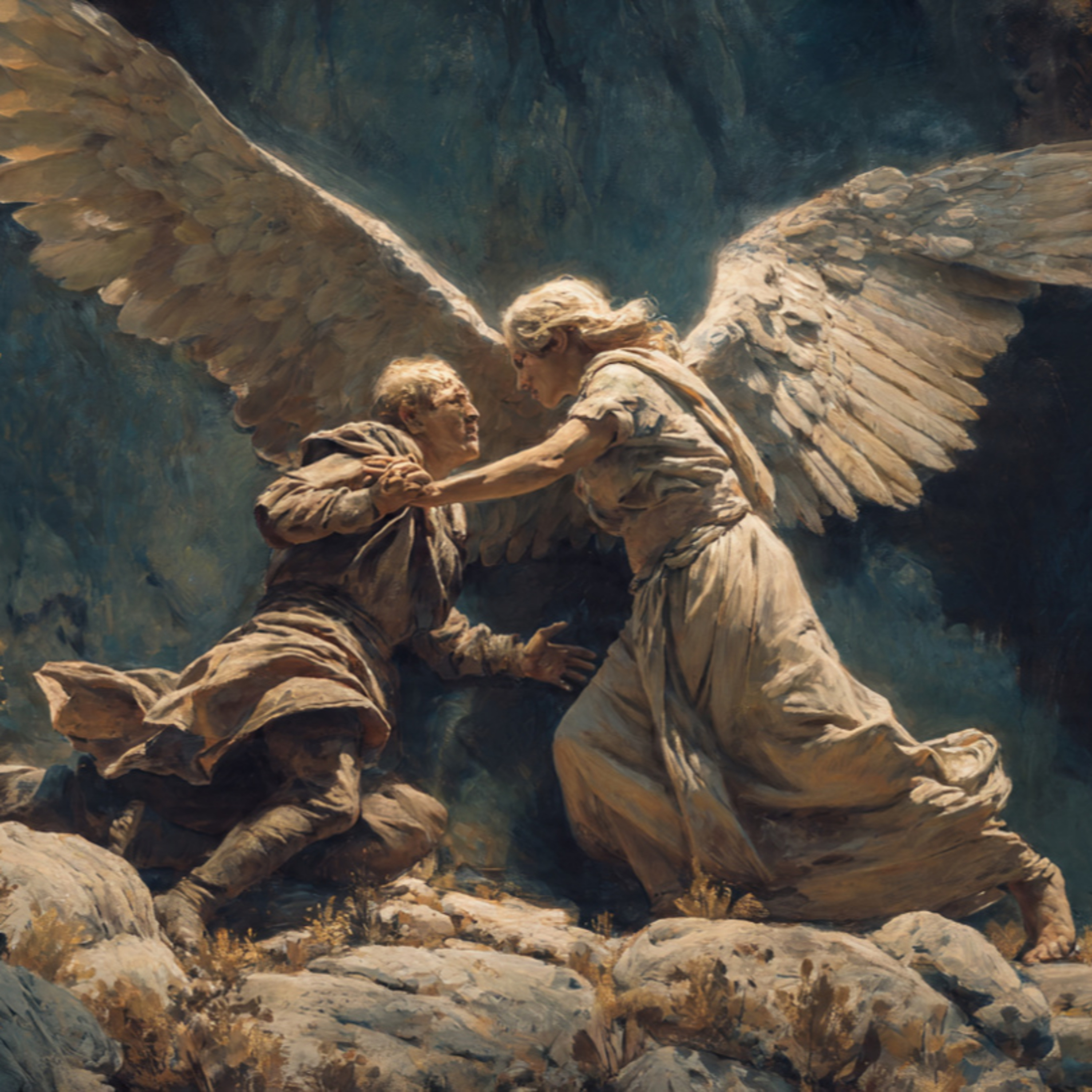 🤼️ Wrestling An Angel! Genesis 32 Explained. 👼️ episode artwork