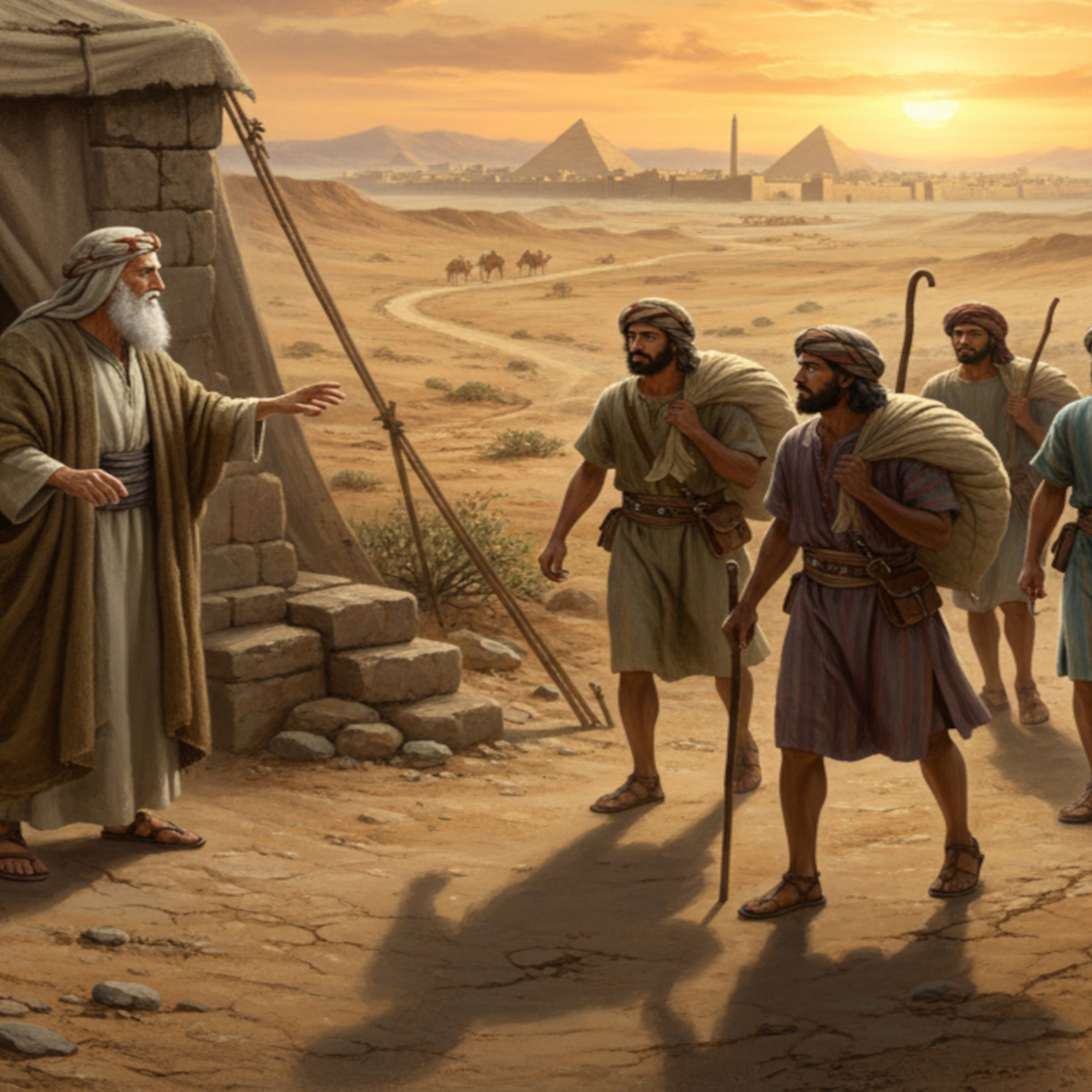 👴🏼️ Jacob Sends His Sons! Genesis 42 With Commentary. 🌾️ episode artwork