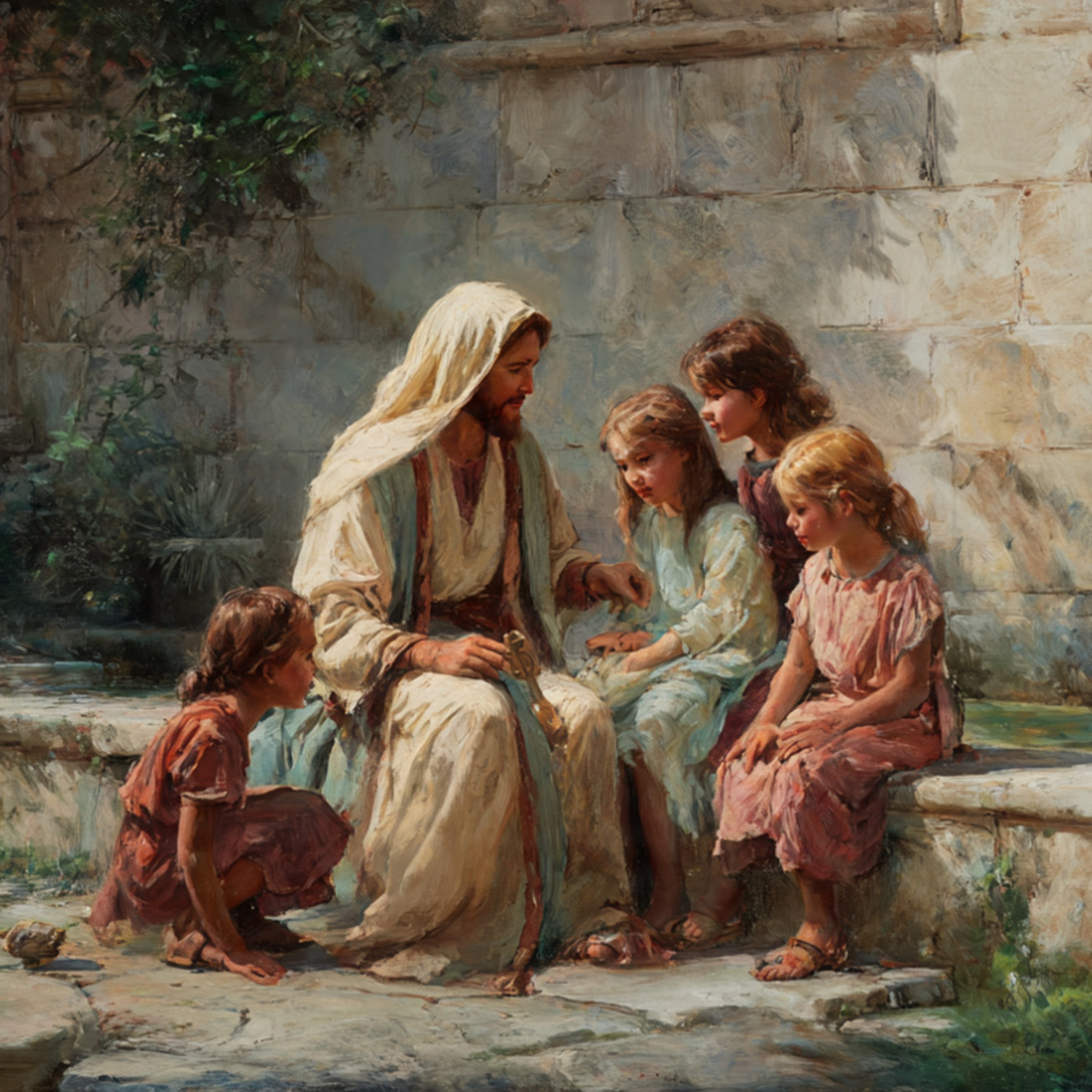❤️ Children With Christ! Luke 18 With Commentary. 🧸️ episode artwork
