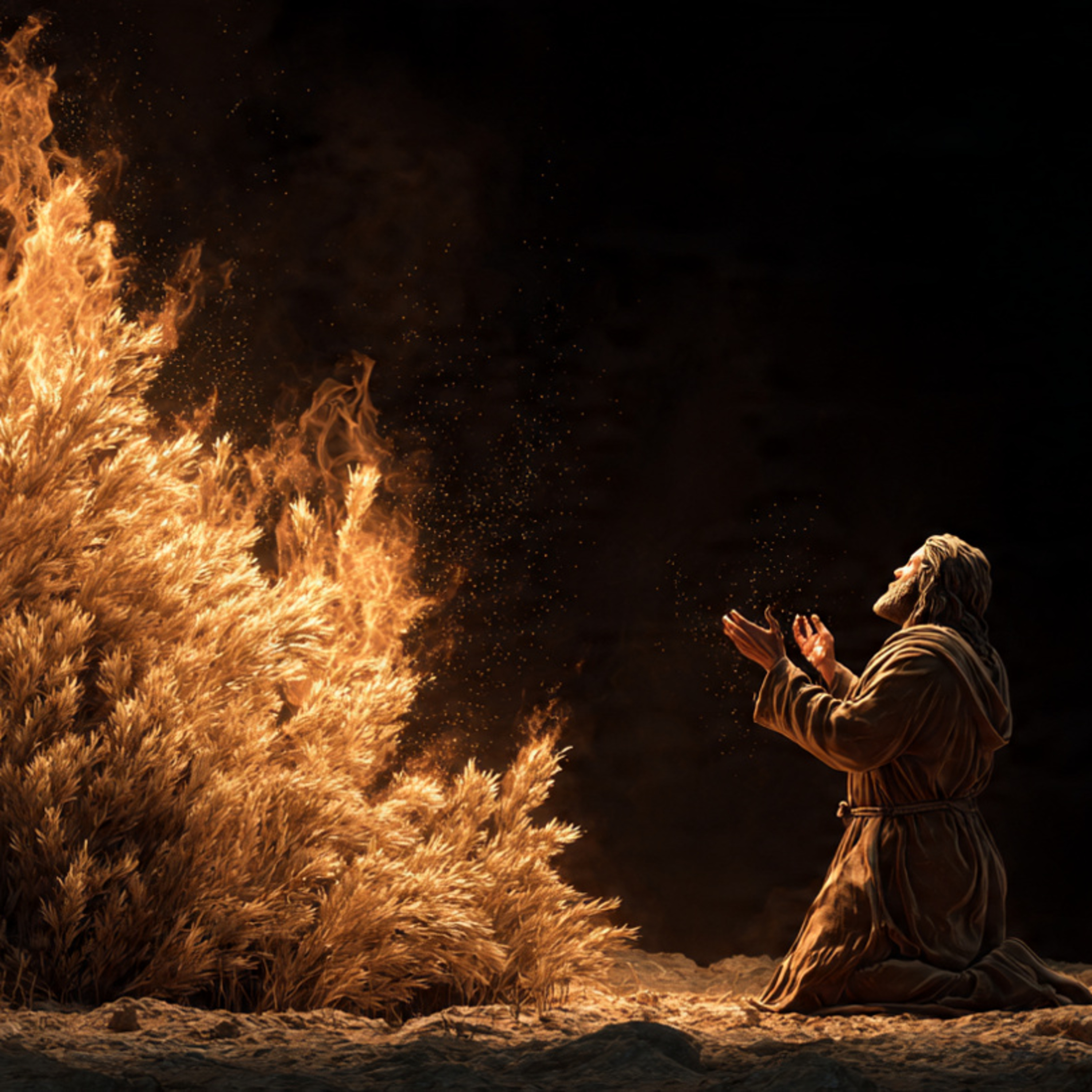 🧔‍♀️️ Moses & The Burning Bush! Exodus 3 Explained. 🔥️ episode artwork