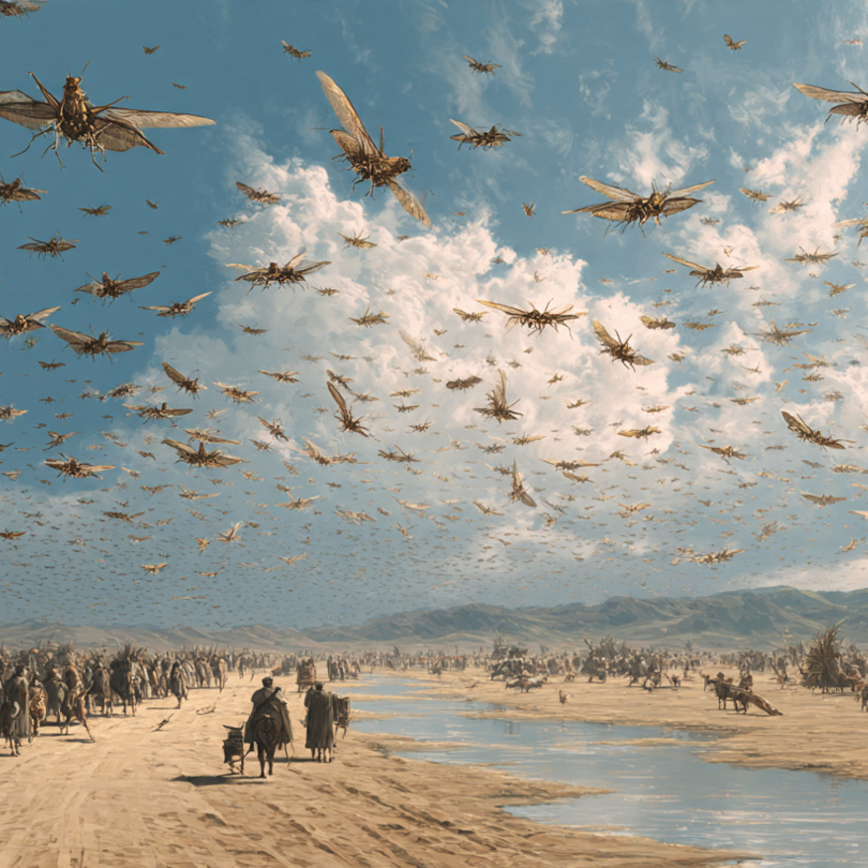 🦗️ Plague Of Locusts! Exodus 10 With Commentary. 🌾️ episode artwork