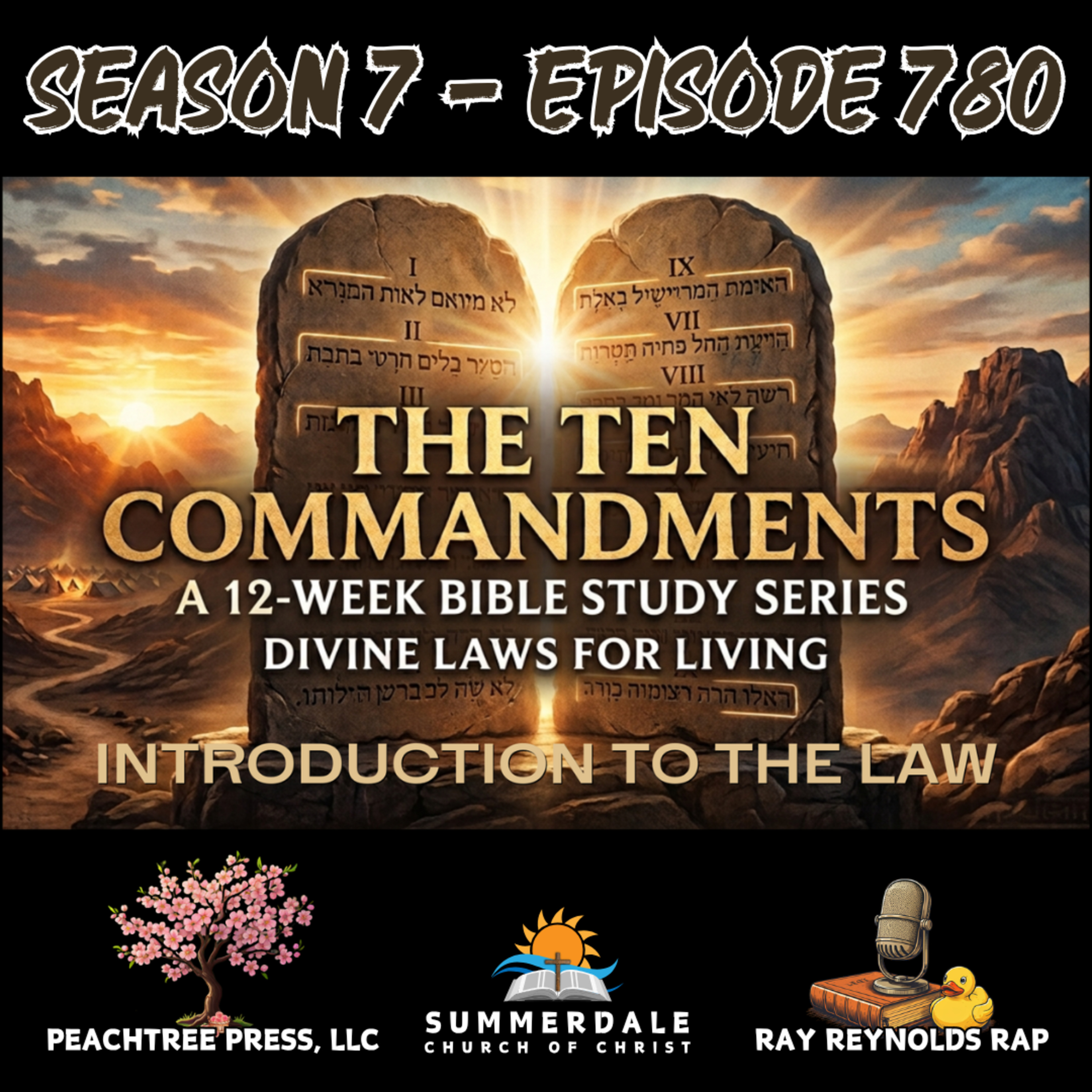 Introduction to the 10 Commandments episode artwork
