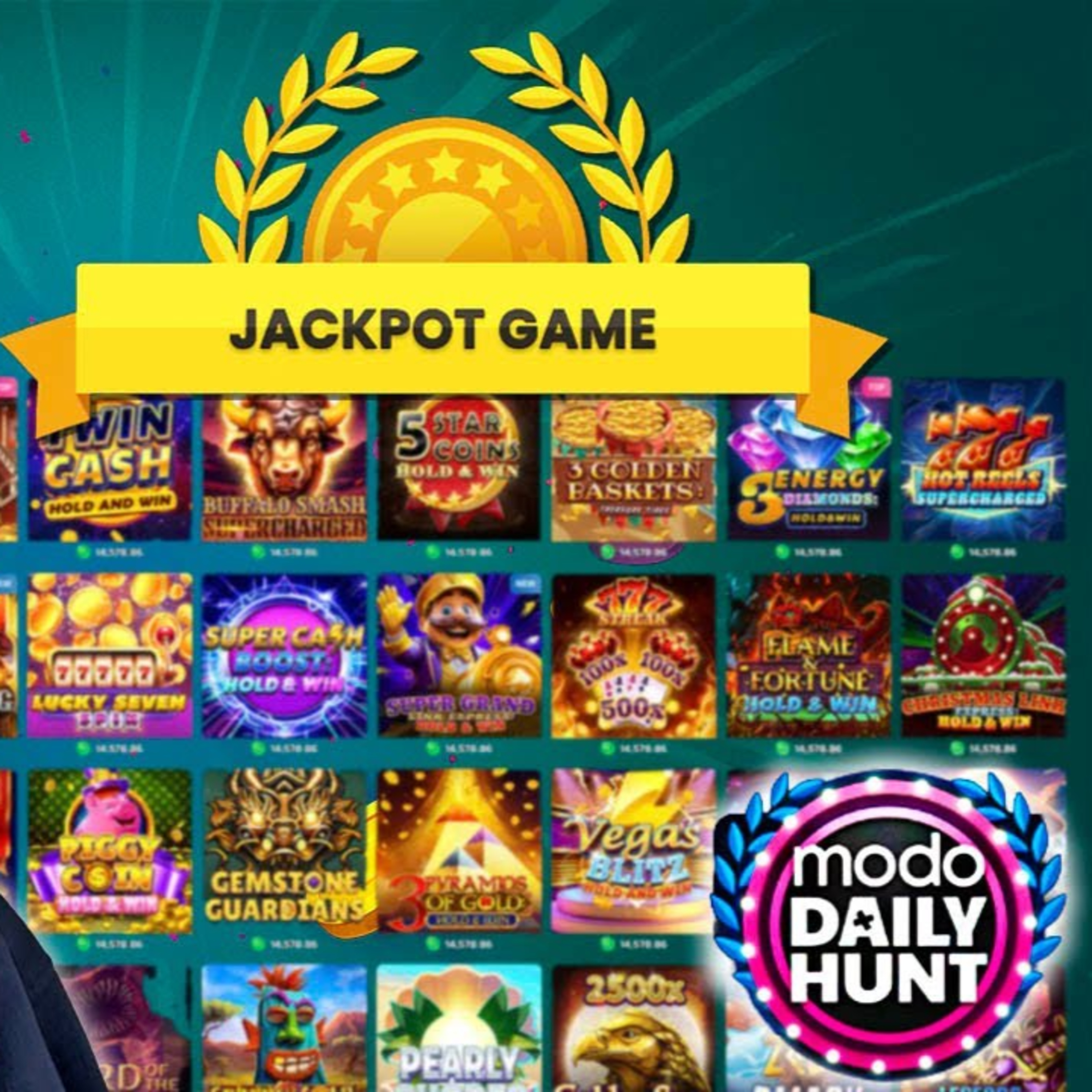Chasing the Modo Daily Hunt | Jackpot Game Incoming?! #modoCasino #slots #jackpot episode artwork
