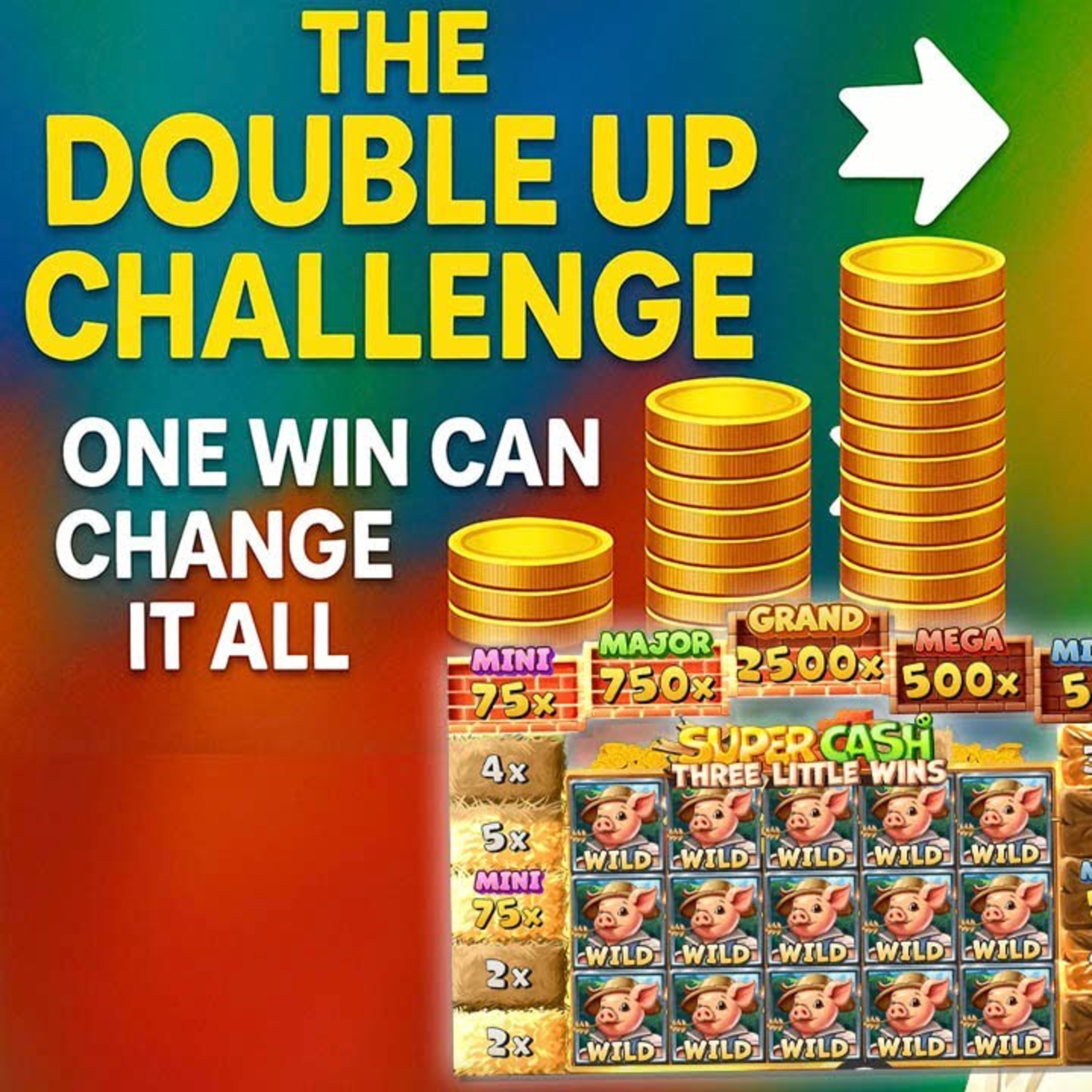 🔴 The Double Up Challenge | One Win Can Change It All #slots #jackpot #modocasino episode artwork