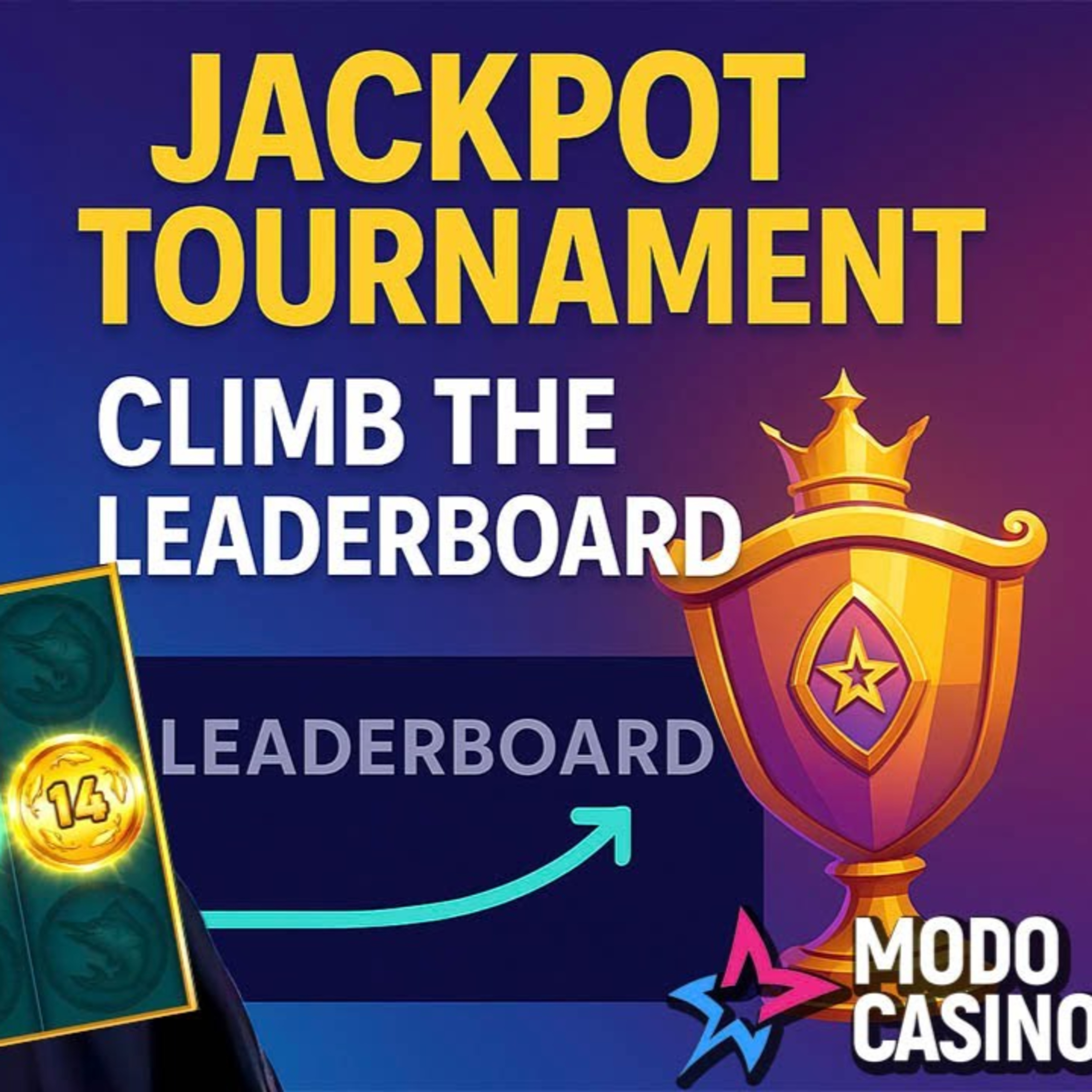 🔴 Jackpot Tournament Challenge | Can we climb the Leaderboard? #modoCasino #slots #jackpot episode artwork