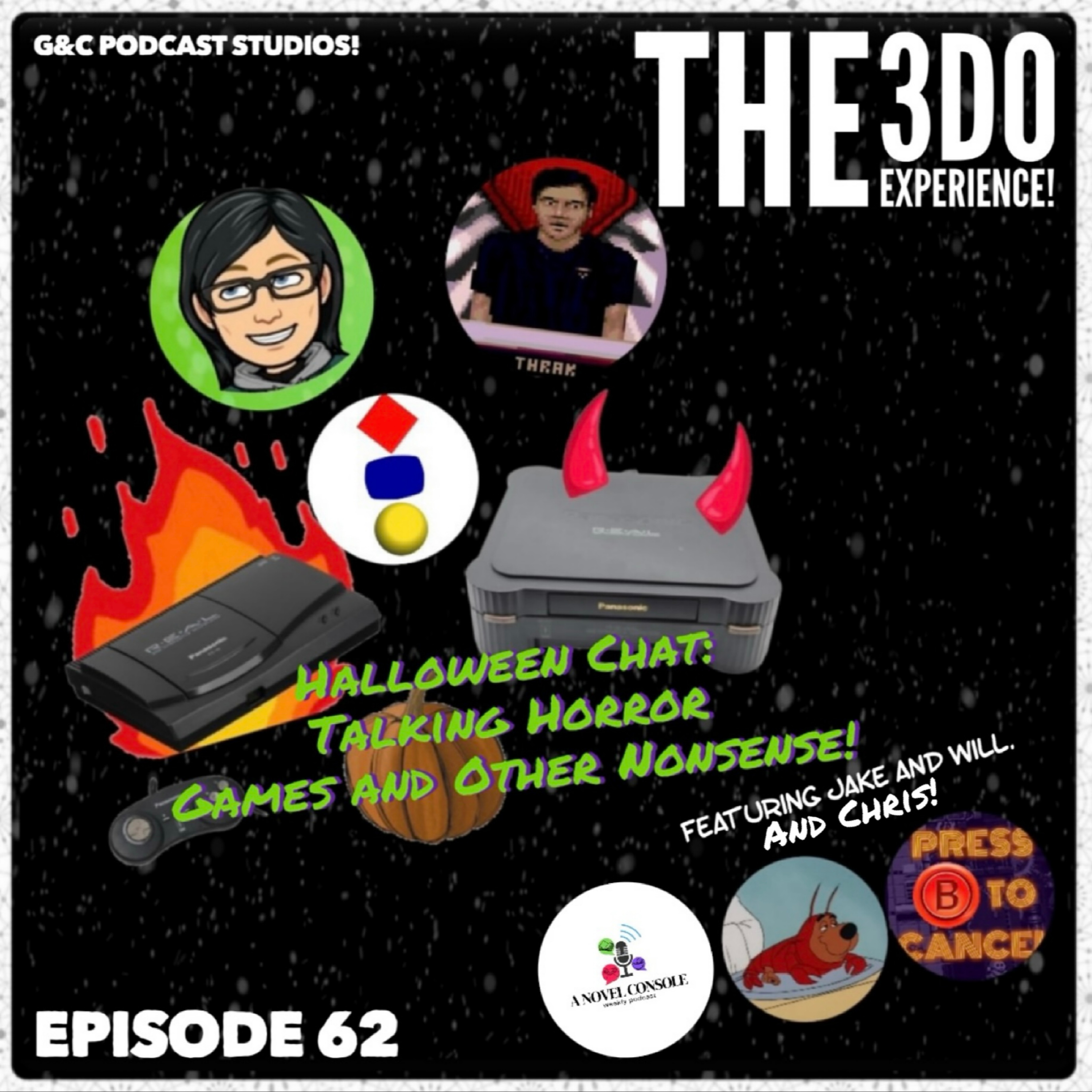The 3DO Experience - Episode 62: Halloween Chat: Talking Horror Games And Other Nonsense! (ft. Jake, Will, and Chris) episode artwork