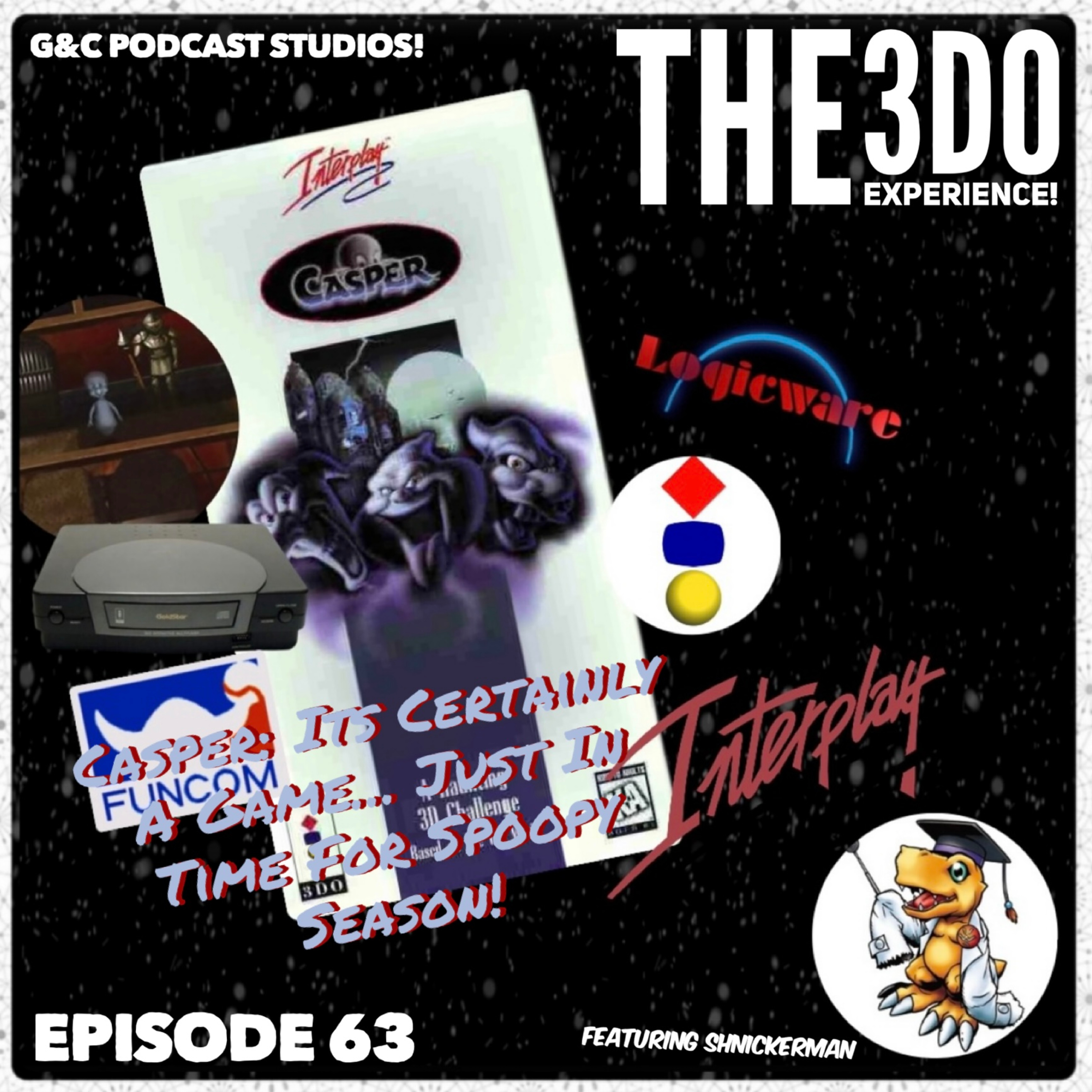 The 3DO Experience - Episode 63: Casper: It's Certainly A Game... Just In Time For Spoopy Season! (ft. Shnickerman) episode artwork