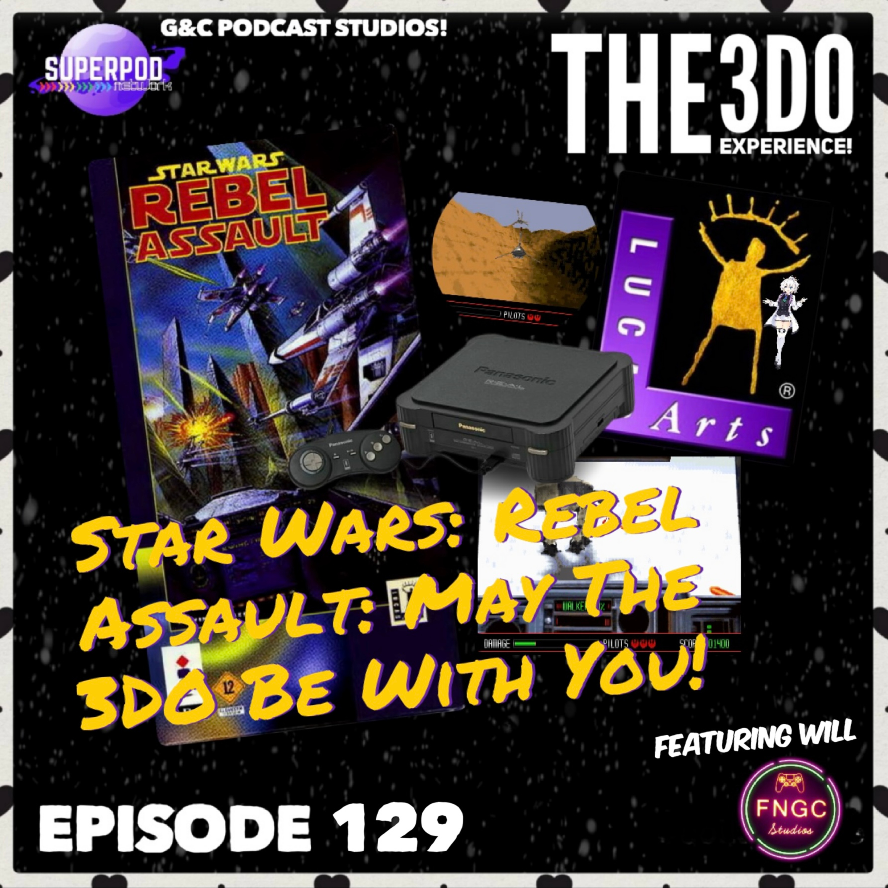 The 3DO Experience - Episode 129: Star Wars: Rebel Assault: May The 3DO Be With You! (ft. Will)