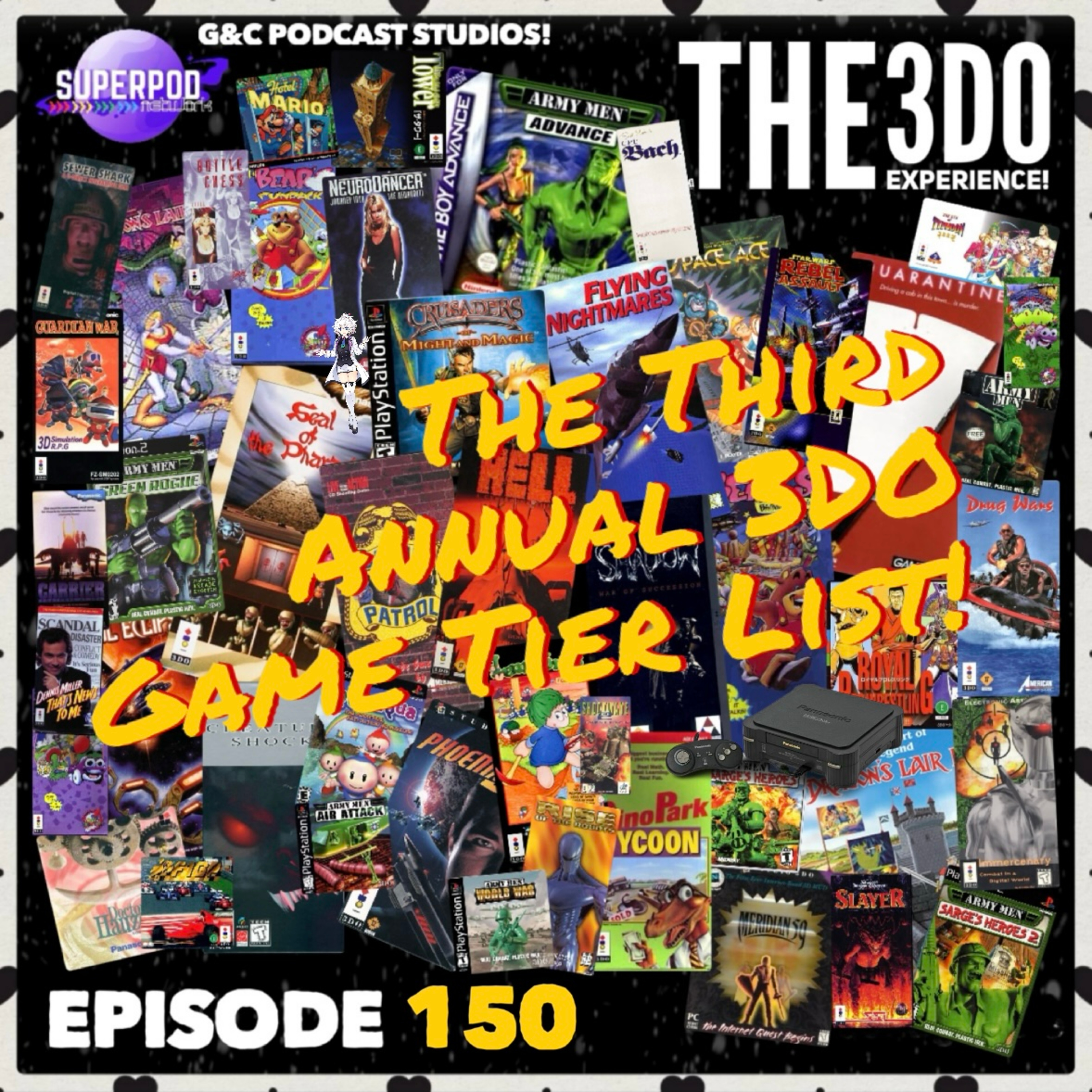 The 3DO Experience - Episode 150: The Third Annual 3DO Game Tier List! episode artwork