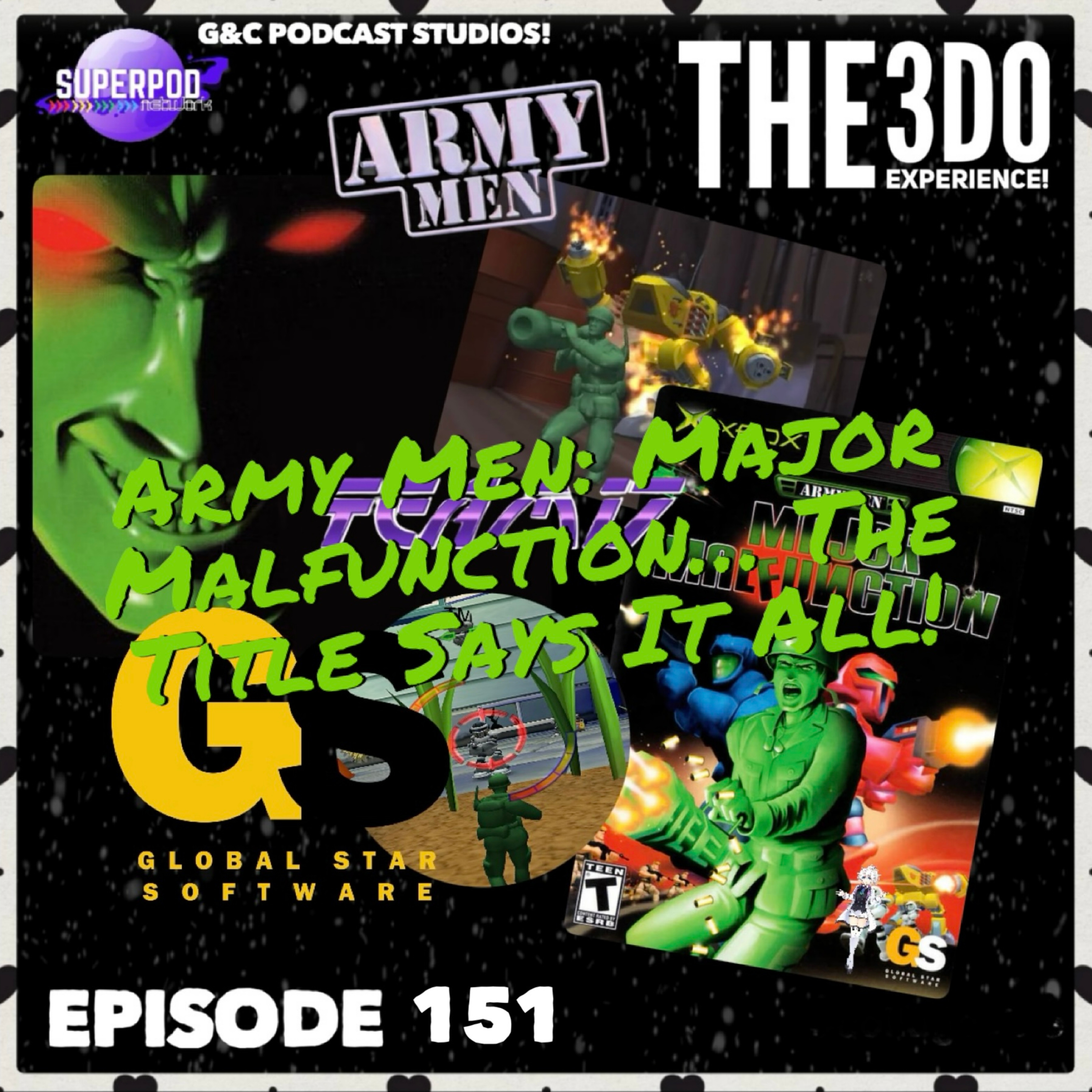 The 3DO Experience - Episode 151: Army Men: Major Malfunction... The Title Says It All! episode artwork