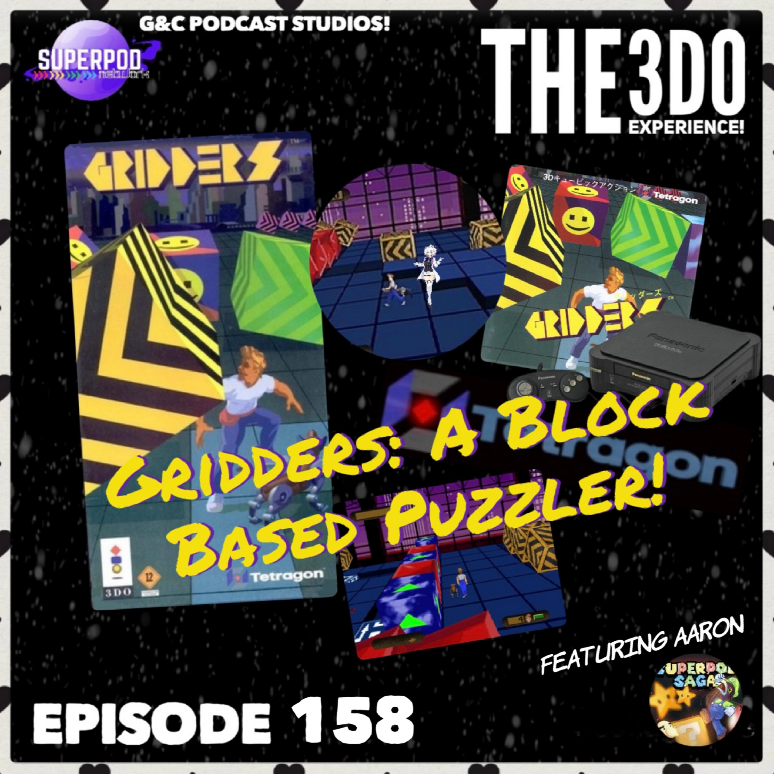 The 3DO Experience - Episode 158: Gridders: A Block Based Puzzler! (ft. Aaron)