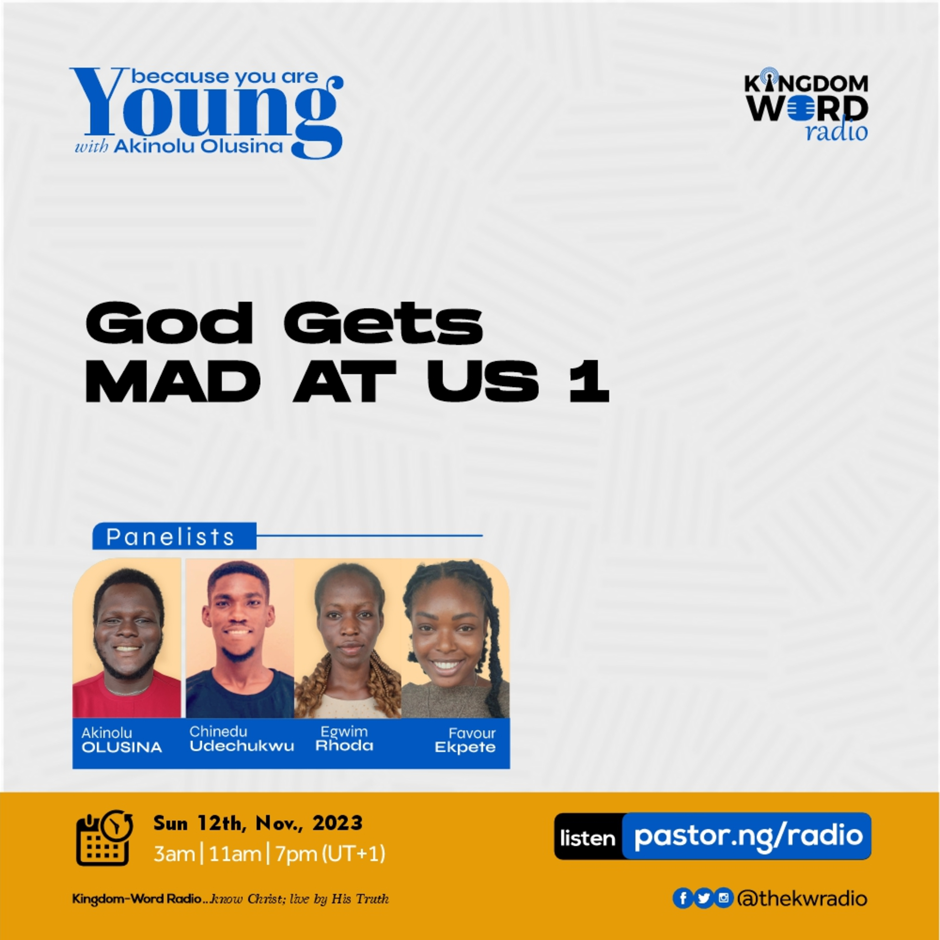 Because you are Young_EP 16_GOD GETS MAD AT US 1 episode artwork