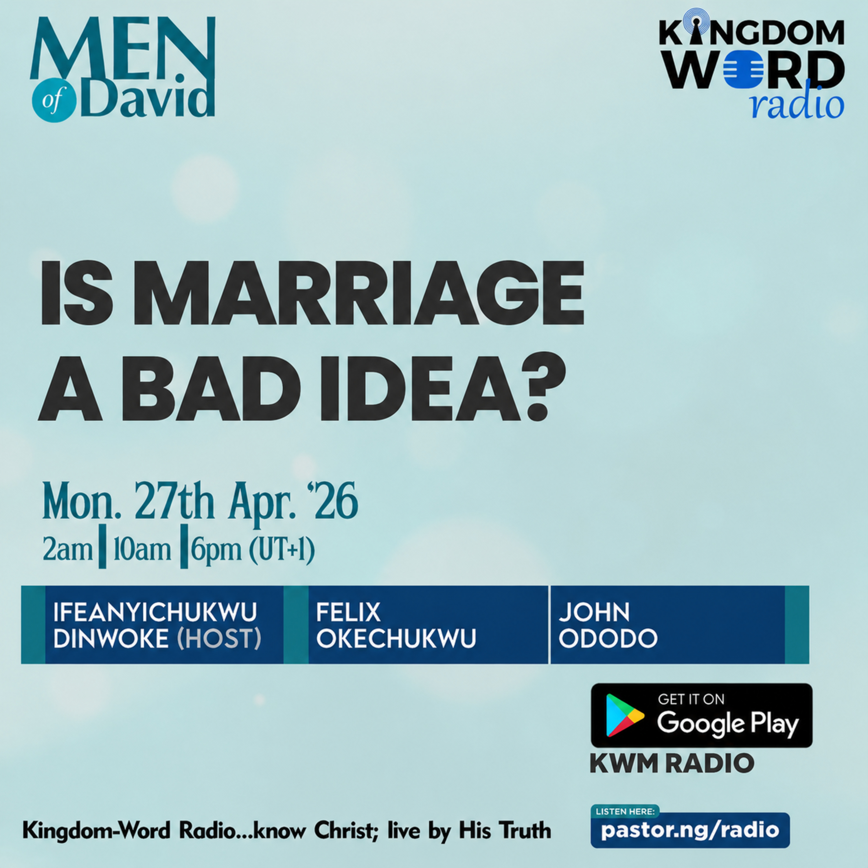 Men of David | Ep.25 | IS MARRIAGE A BAD IDEA? episode artwork