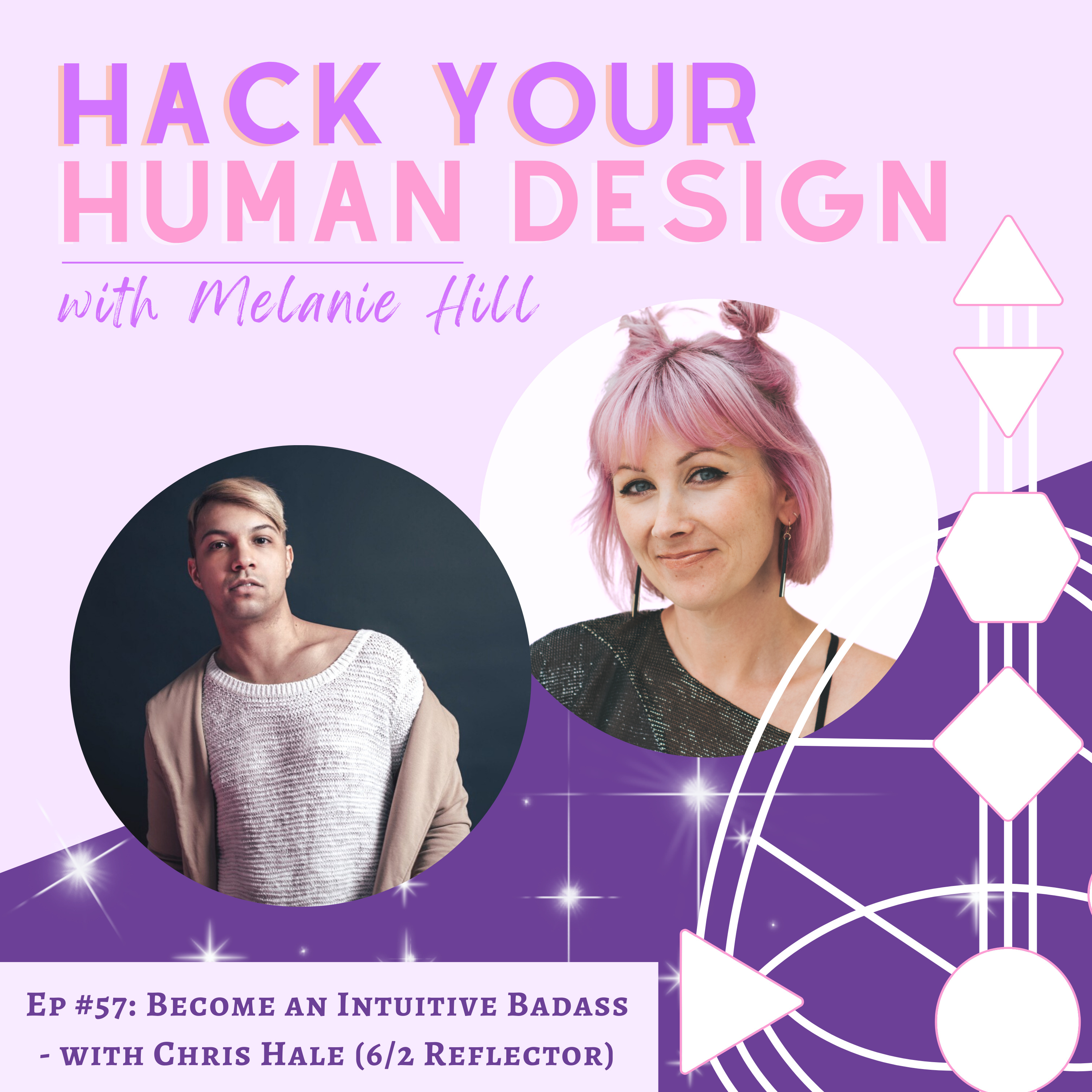 Ep #57: Become an Intuitive Bad*ss with Chris Hale (6/2 Reflector) episode artwork
