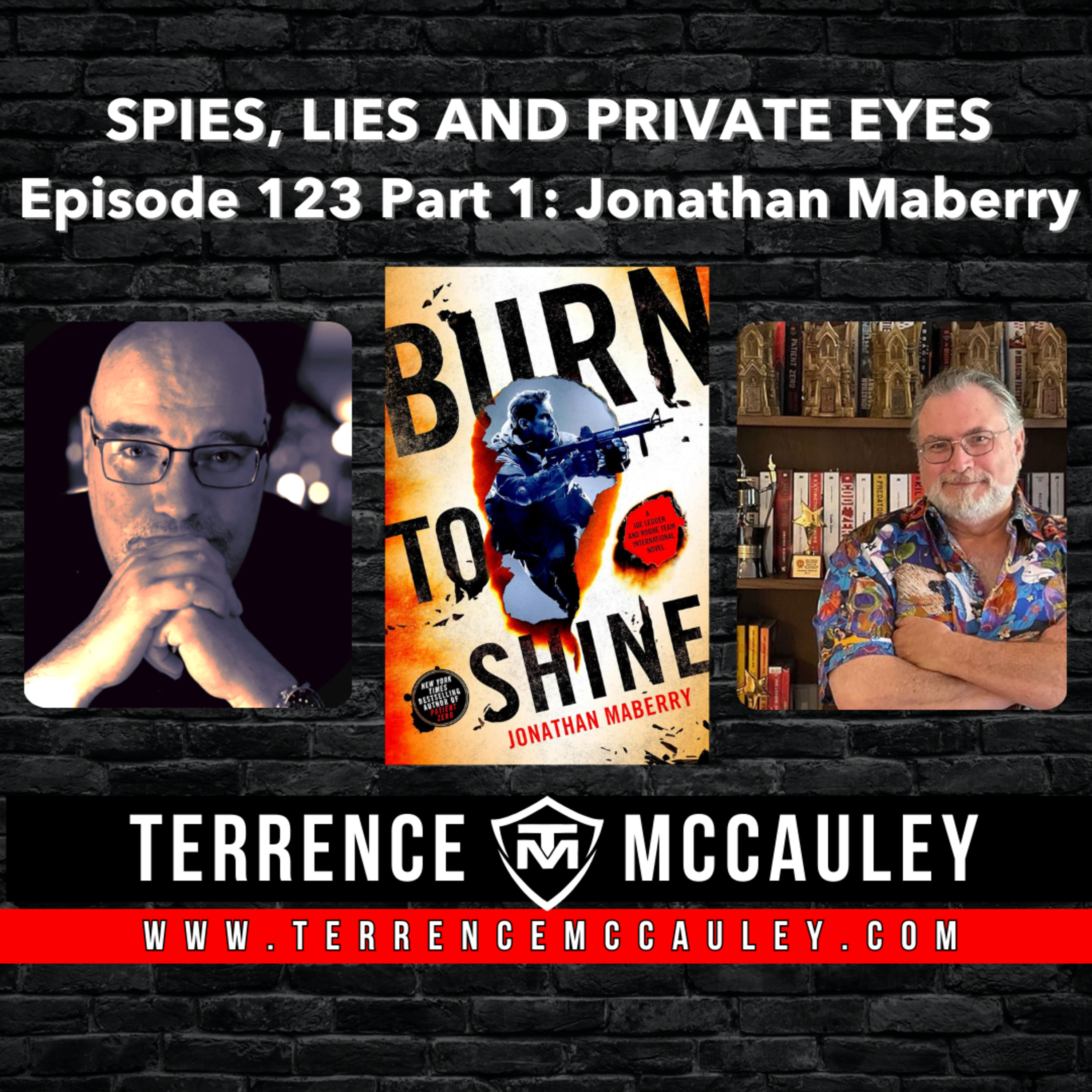 Jonathan Maberry Pt 1: Martial arts in fantasy, reality, and writing, plus his latest, BURN TO SHINE episode artwork