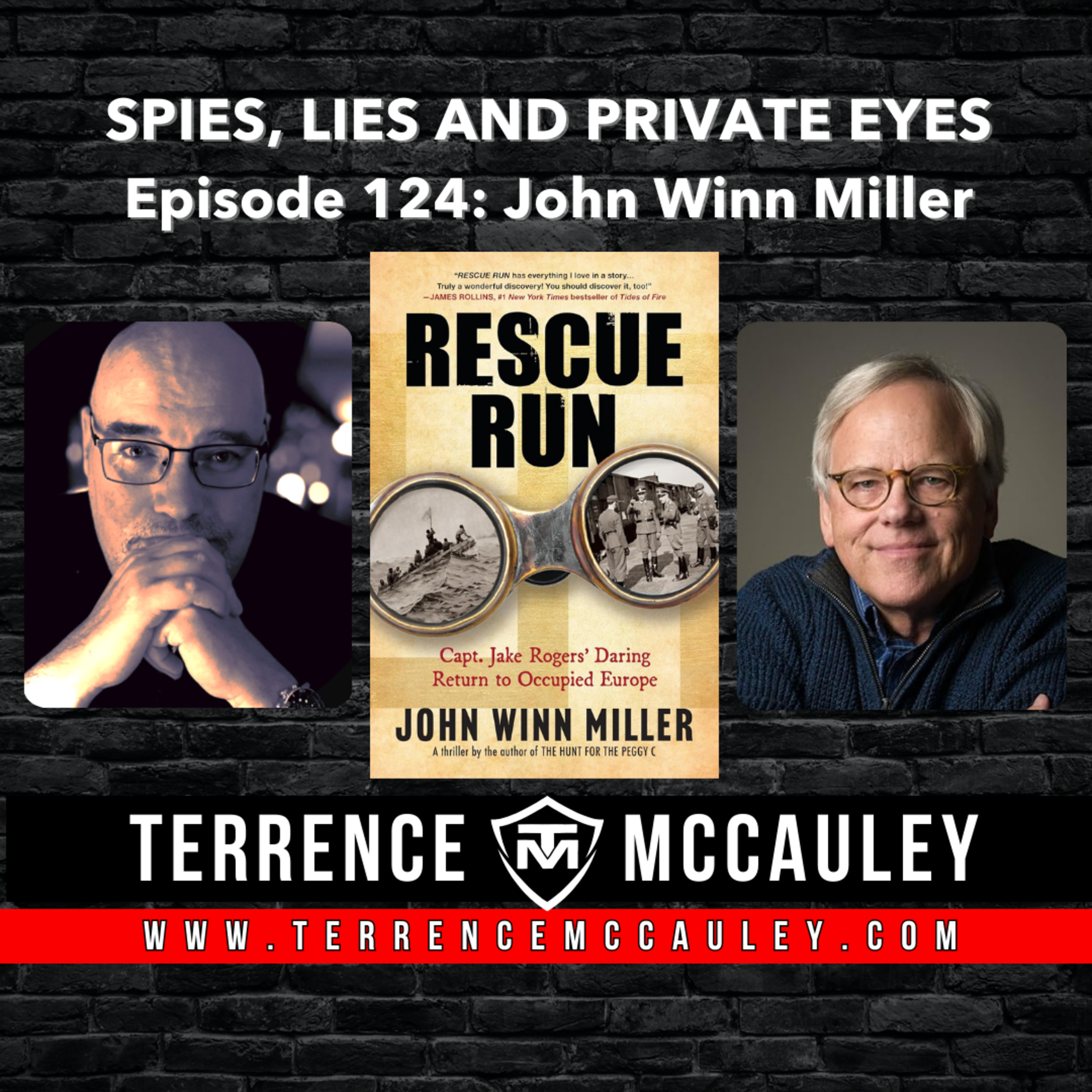 John Winn Miller: fascinating research and getting the details right in his WWII spy adventure RESCUE RUN episode artwork