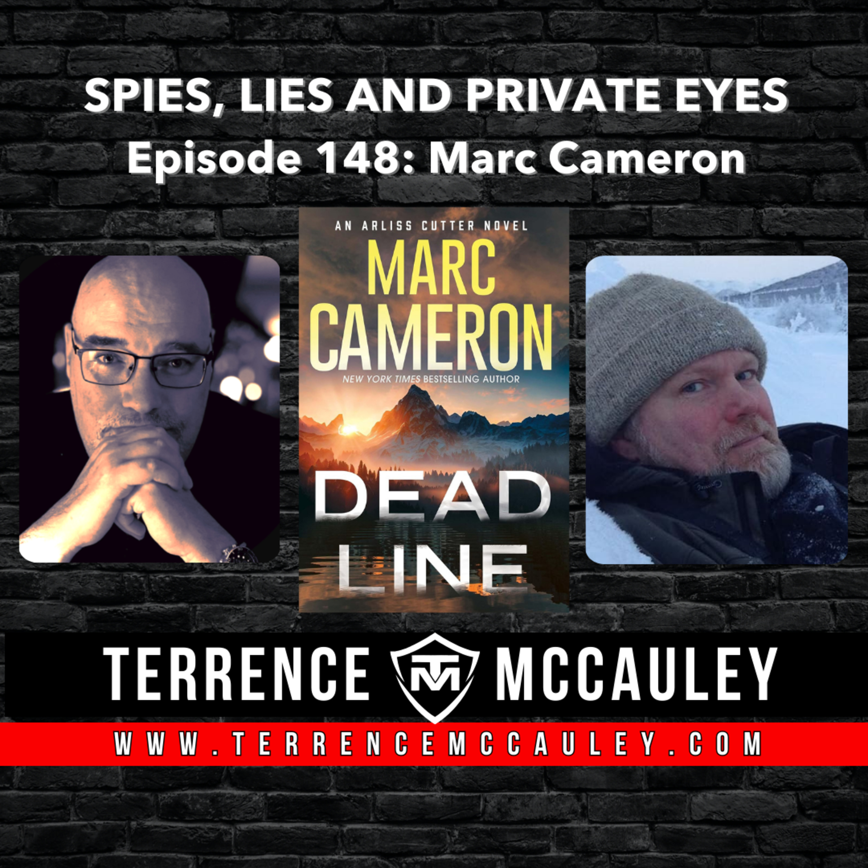 Marc Cameron: US Marshall Arliss Cutter faces the Alaskan wilderness in DEAD LINE episode artwork