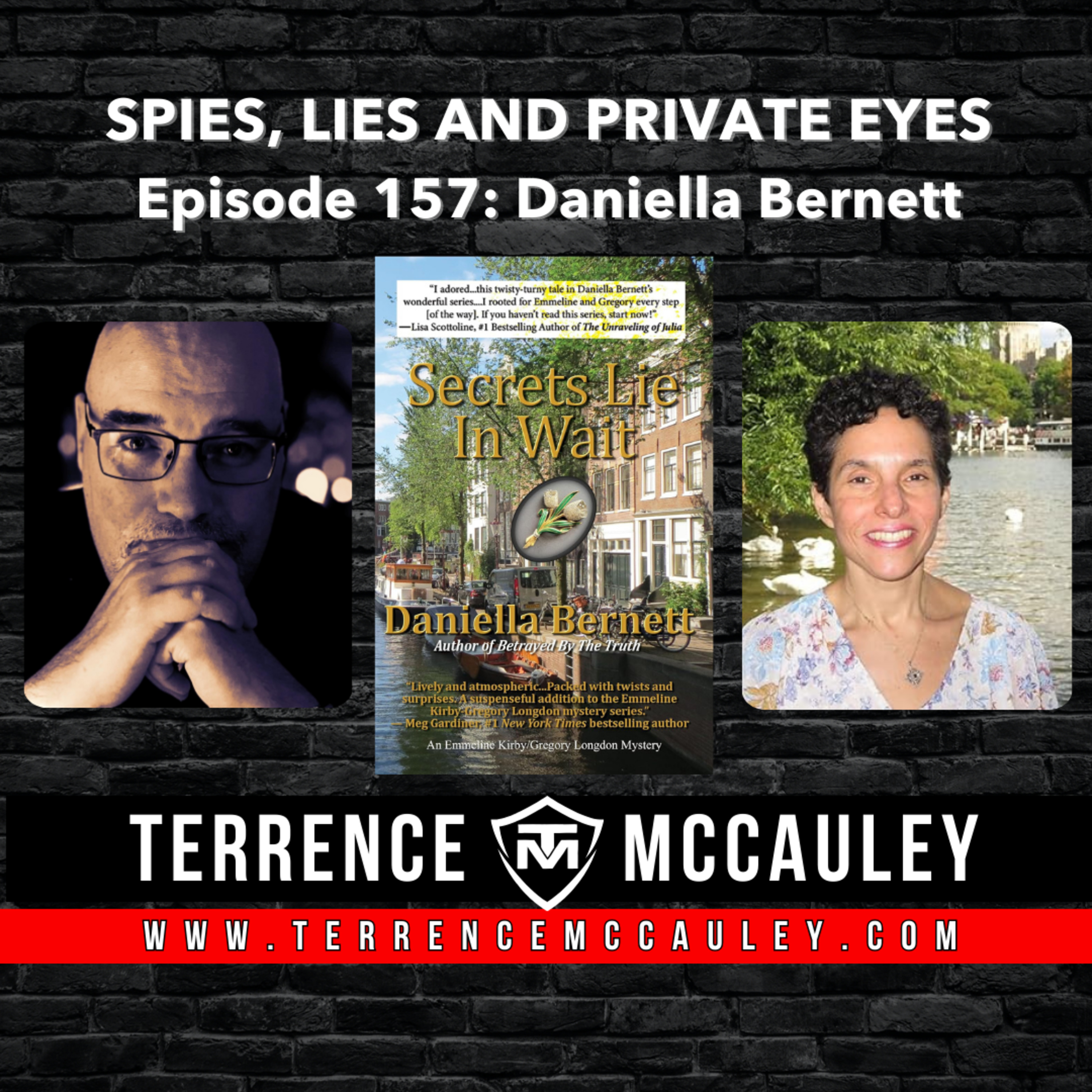 Daniella Bernett on SECRETS LIE IN WAIT, her newest Emmeline and Gregory adventure episode artwork