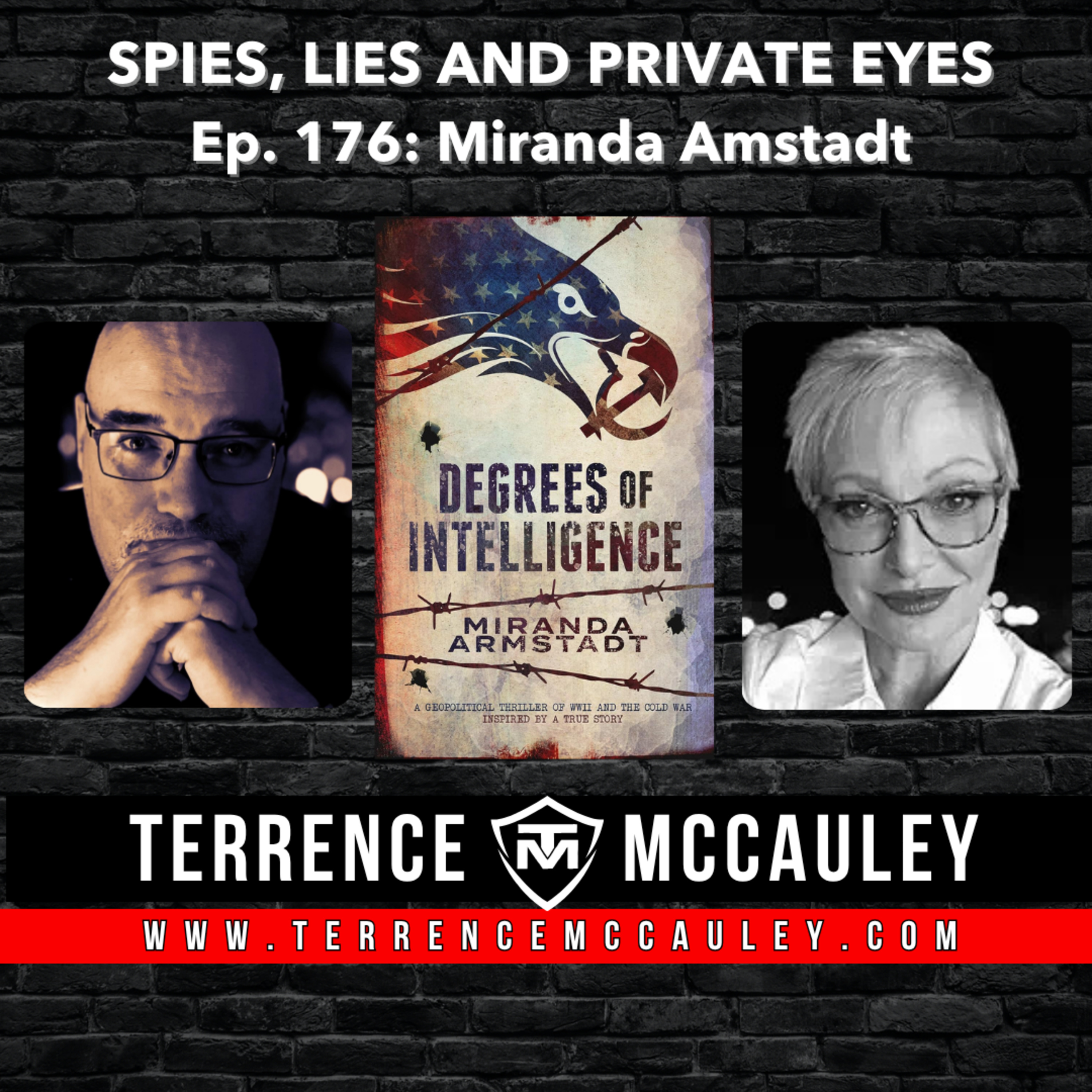 Miranda Armstadt talks the reality of spy craft and her new thriller DEGREES OF INTELLIGENCE episode artwork