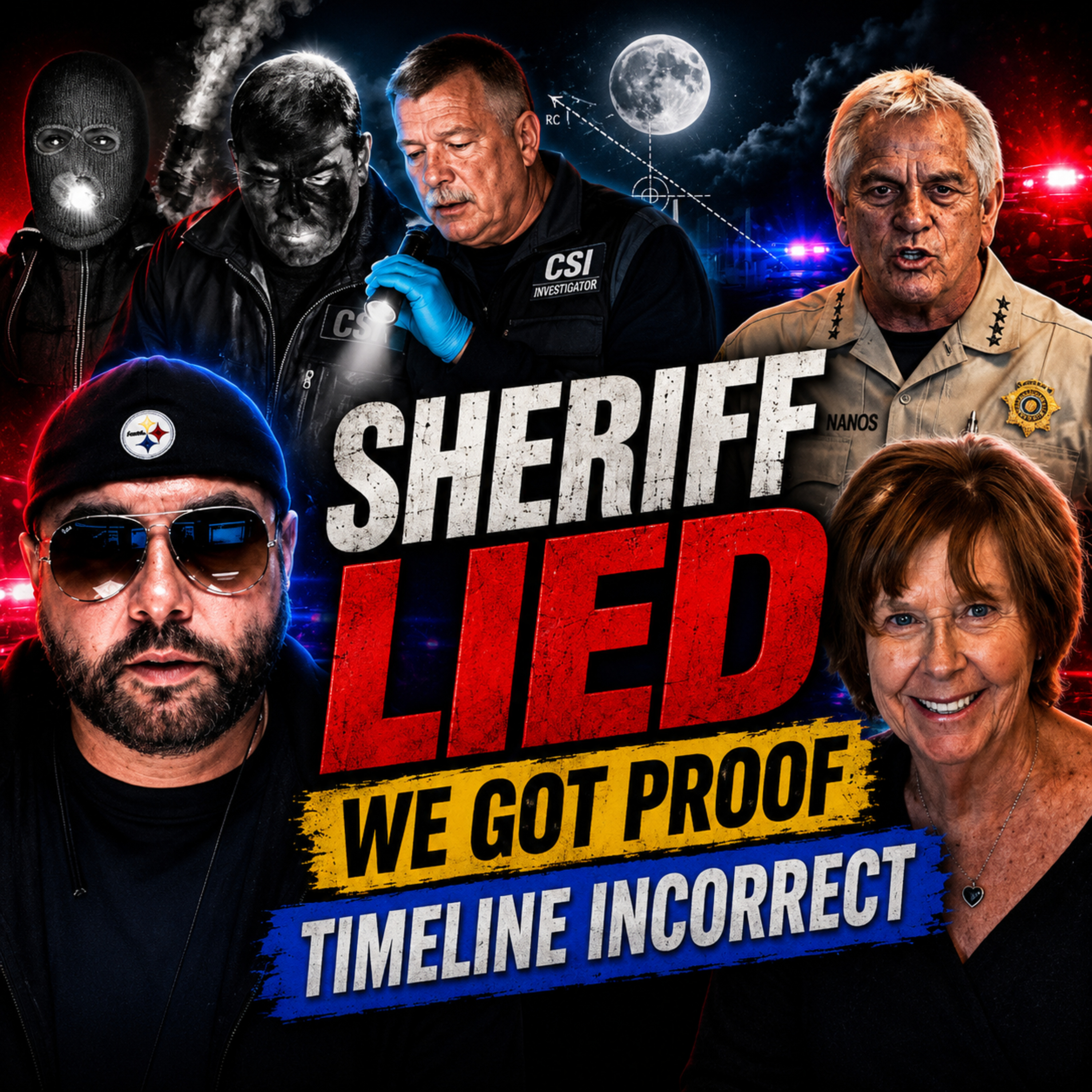 🚨 SHERIFF NANOS LIED! 🚨 Timeline is Not Accurate & Here's The Proof! #liarliar #nancyguthrie episode artwork
