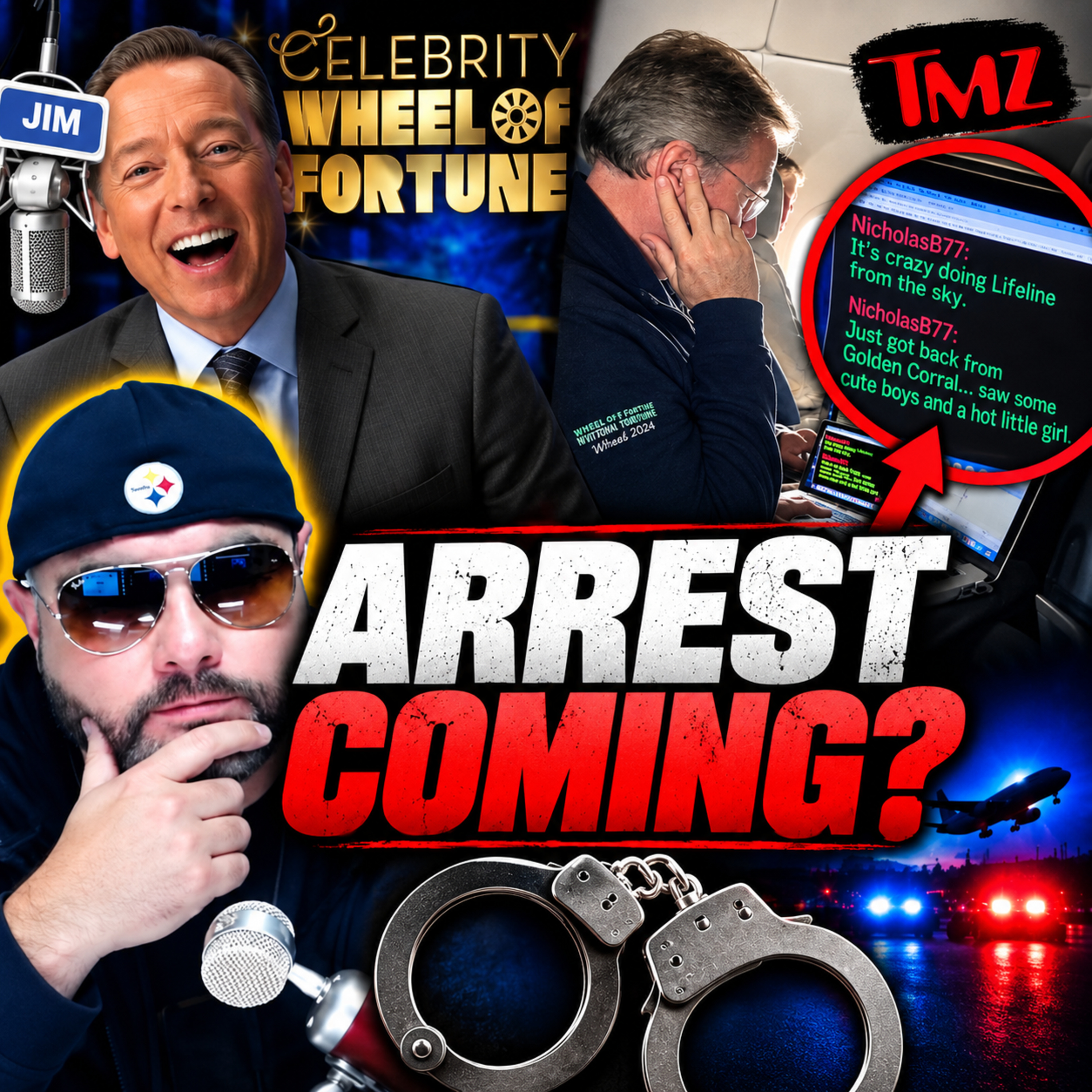 Wheel of Fortune’s Jim Thornton: SHOCKING Plane Photos & Chat Messages | ARREST COMING episode artwork