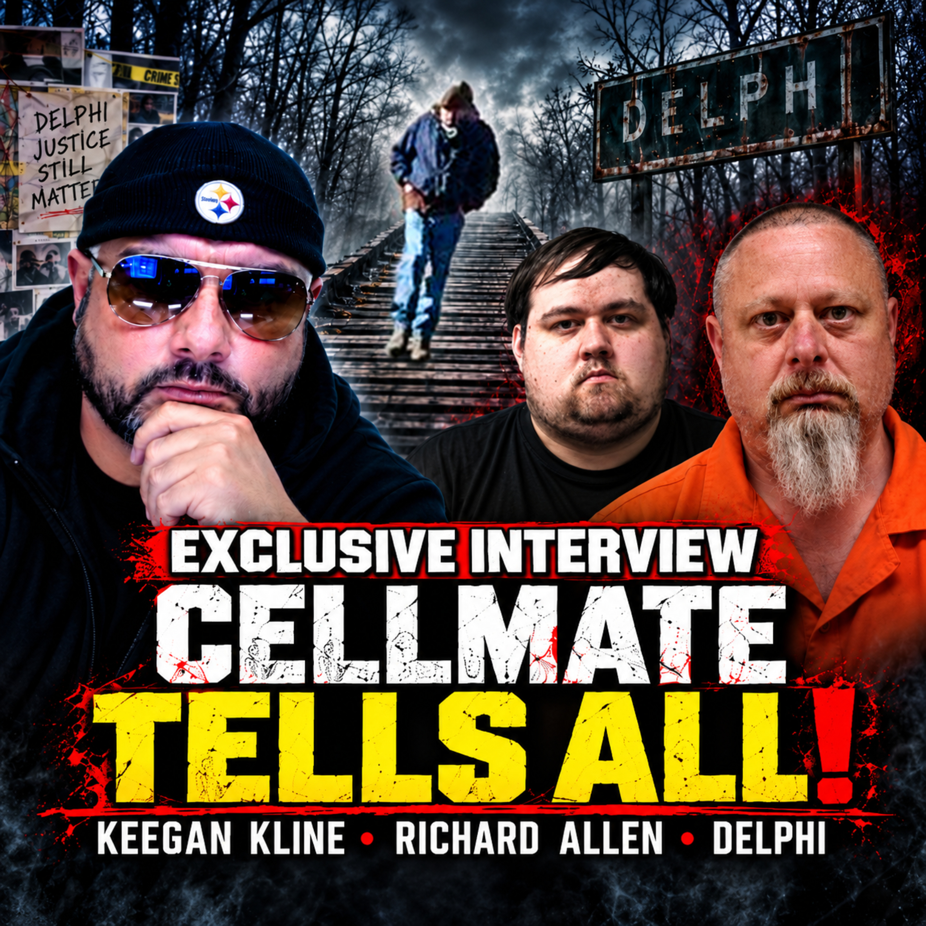 EXCLUSIVE INTERVIEW: Kegan Kline’s Former Cellmate Tell-All on Kline & Richard Allen! #DelphiMurders episode artwork
