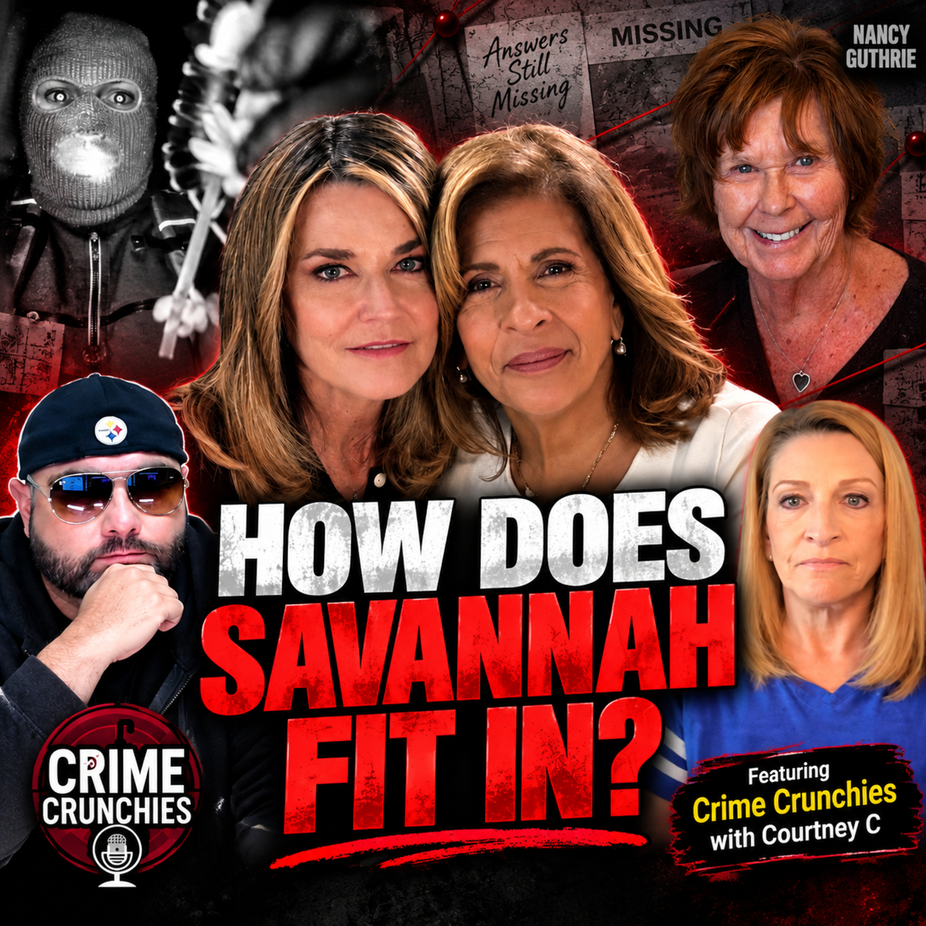 Nancy Guthrie: How Does Savannah Fit In? | Crime Crunchies with Courtney C #nancyguthrie episode artwork