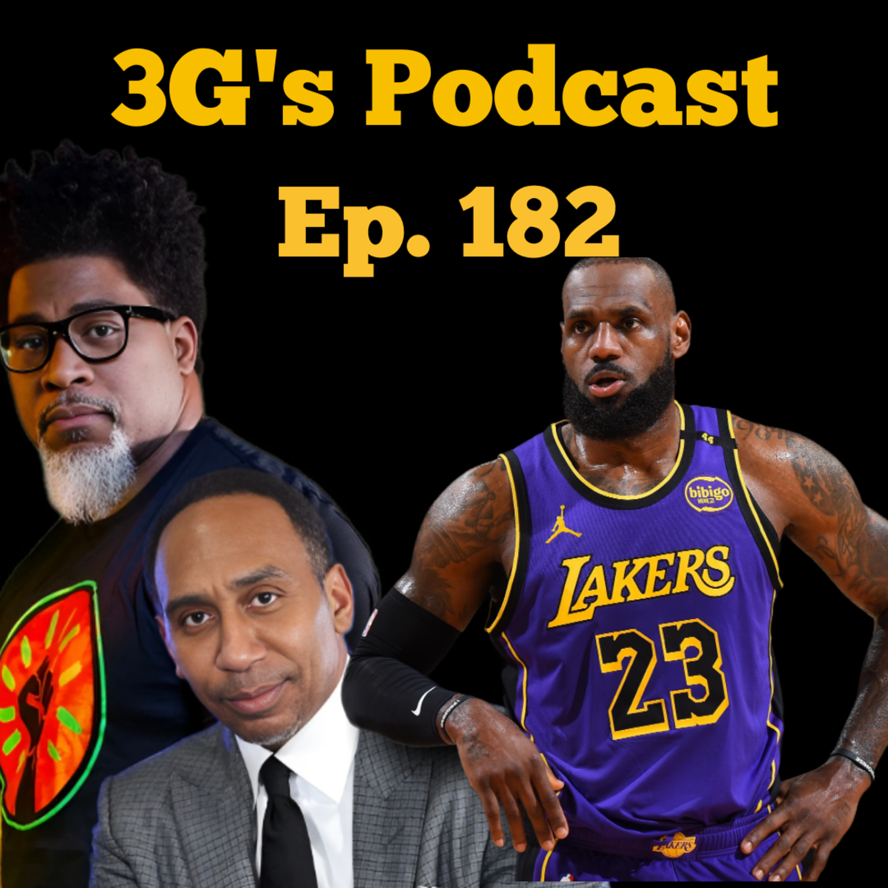  Ep. 182 |Deadbeat Dr. Umar? Lebron CONFRONTS Stephen A. Smith, & David Banner's Wish episode artwork