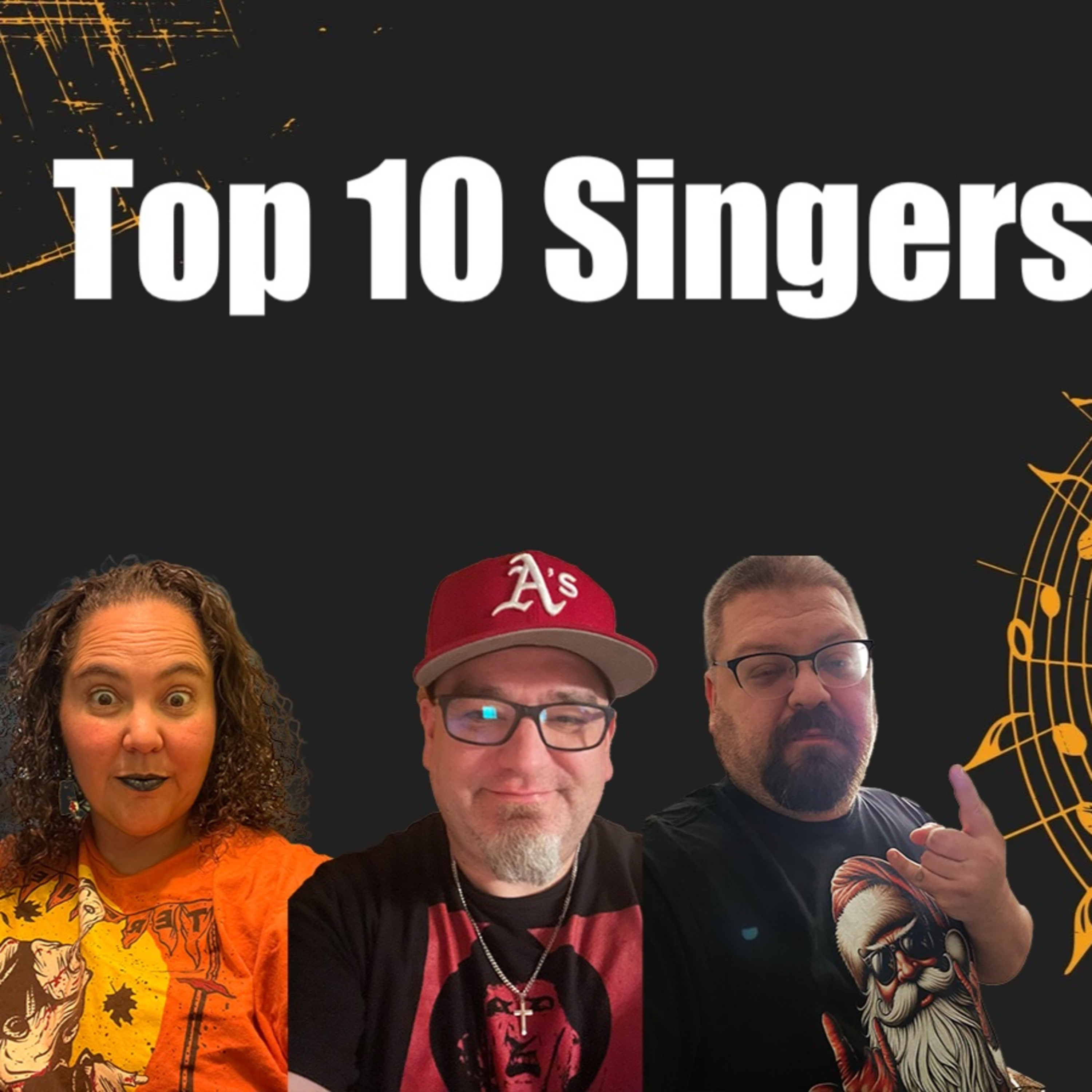 313: Top 10 Singers/Bands episode artwork