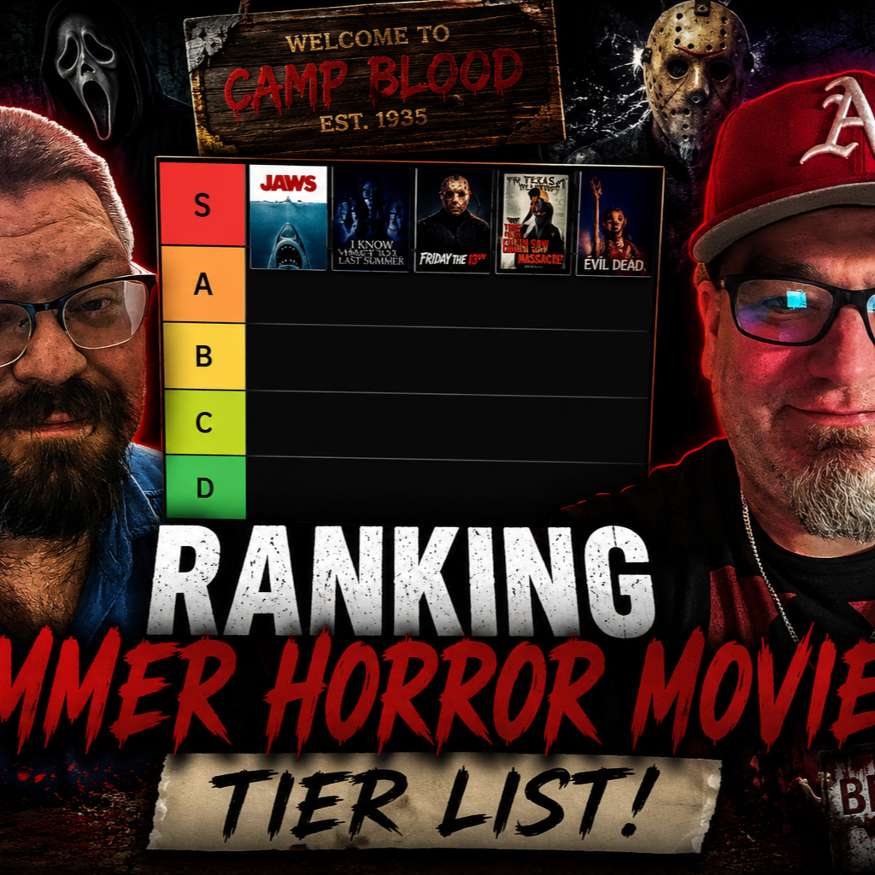 452: Summer Horror Movies Tier List episode artwork