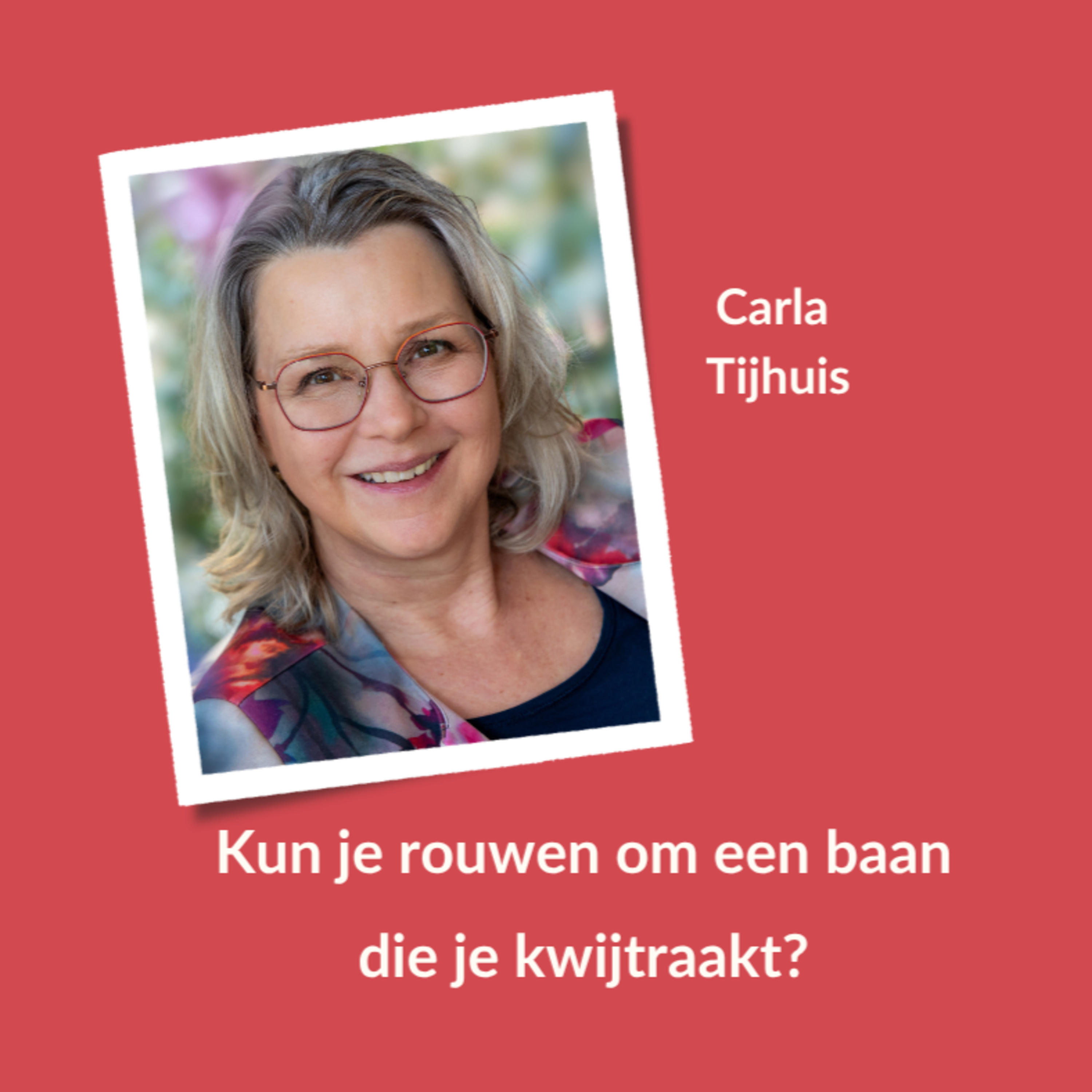 Verlies van werk: waarom een baan kwijtraken ook rouw is; met Carla Tijhuis (#75) episode artwork