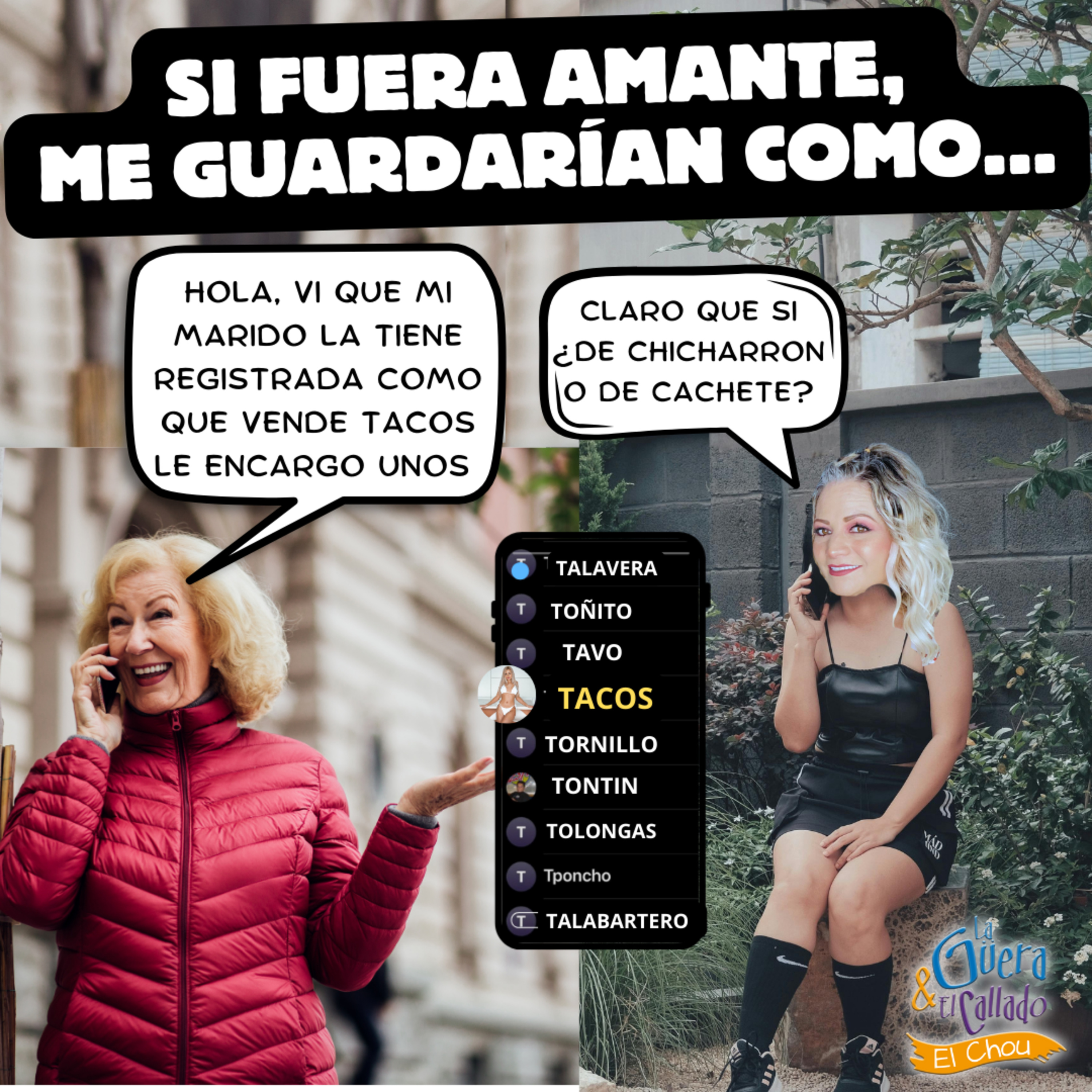 SI FUERA AMANTE ME GUARDARÍAN EN SU CELULAR COMO... episode artwork