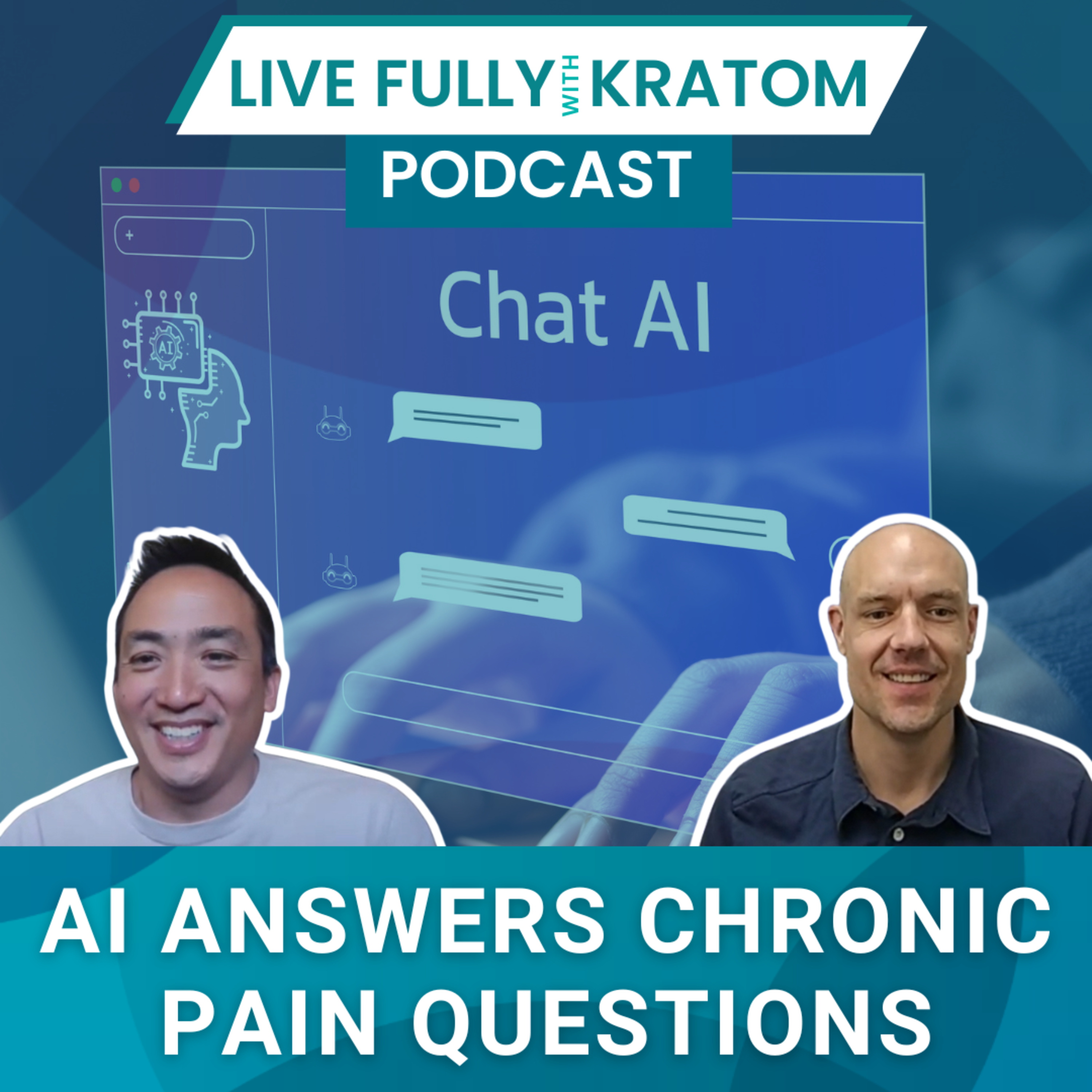 AI Answers Chronic Pain Questions | Ep 158 | Live Fully Podcast episode artwork