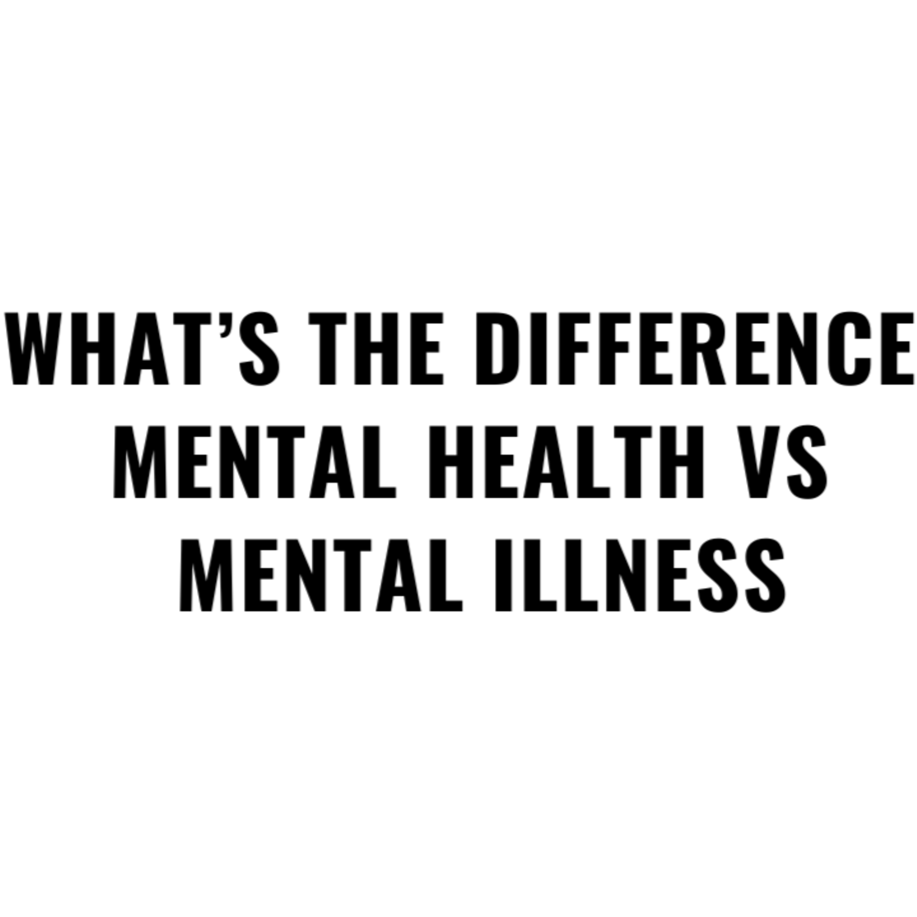 200. Mental Health vs. Mental Illness – What Every New Social Worker Should Know