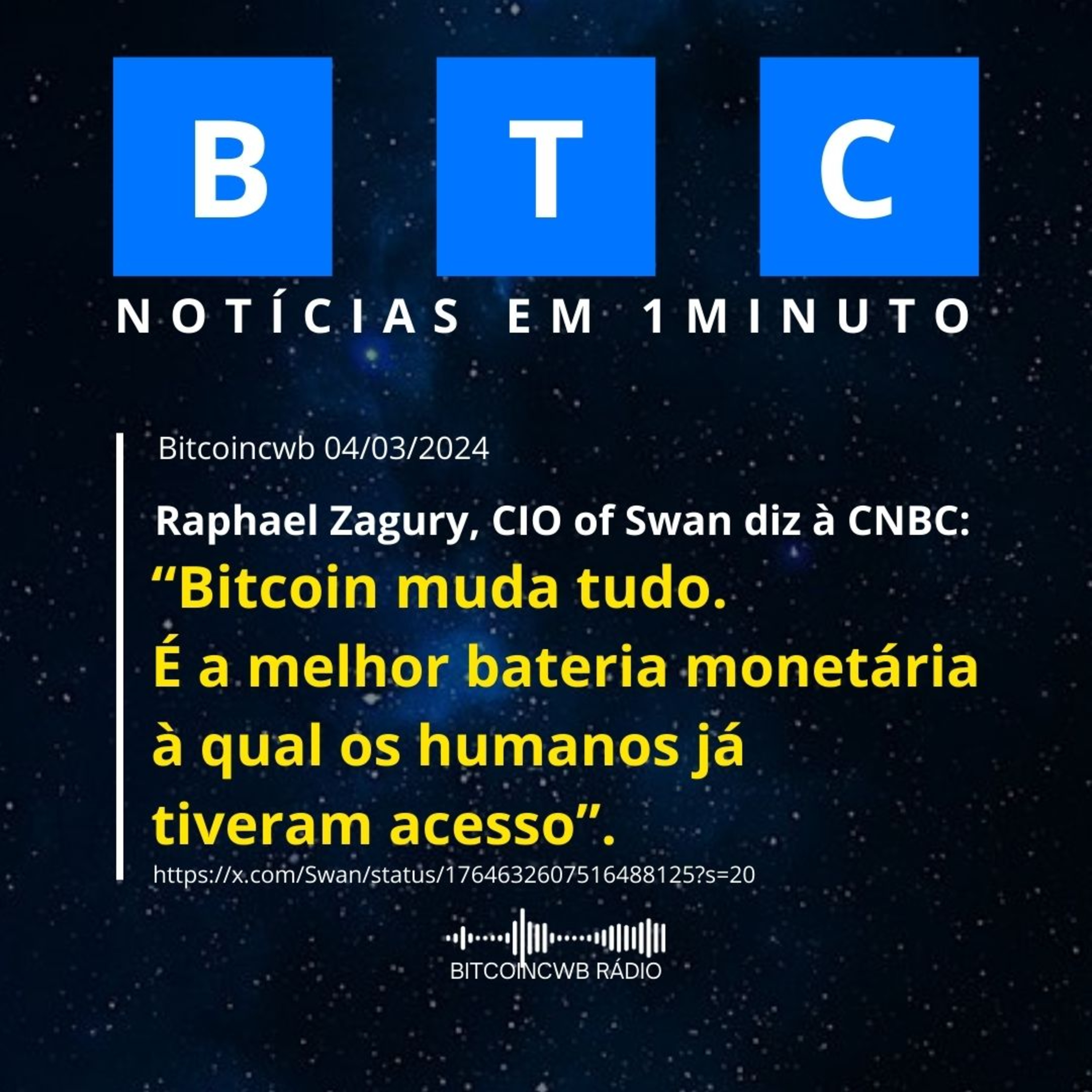 Bitcoincwb - Rádio