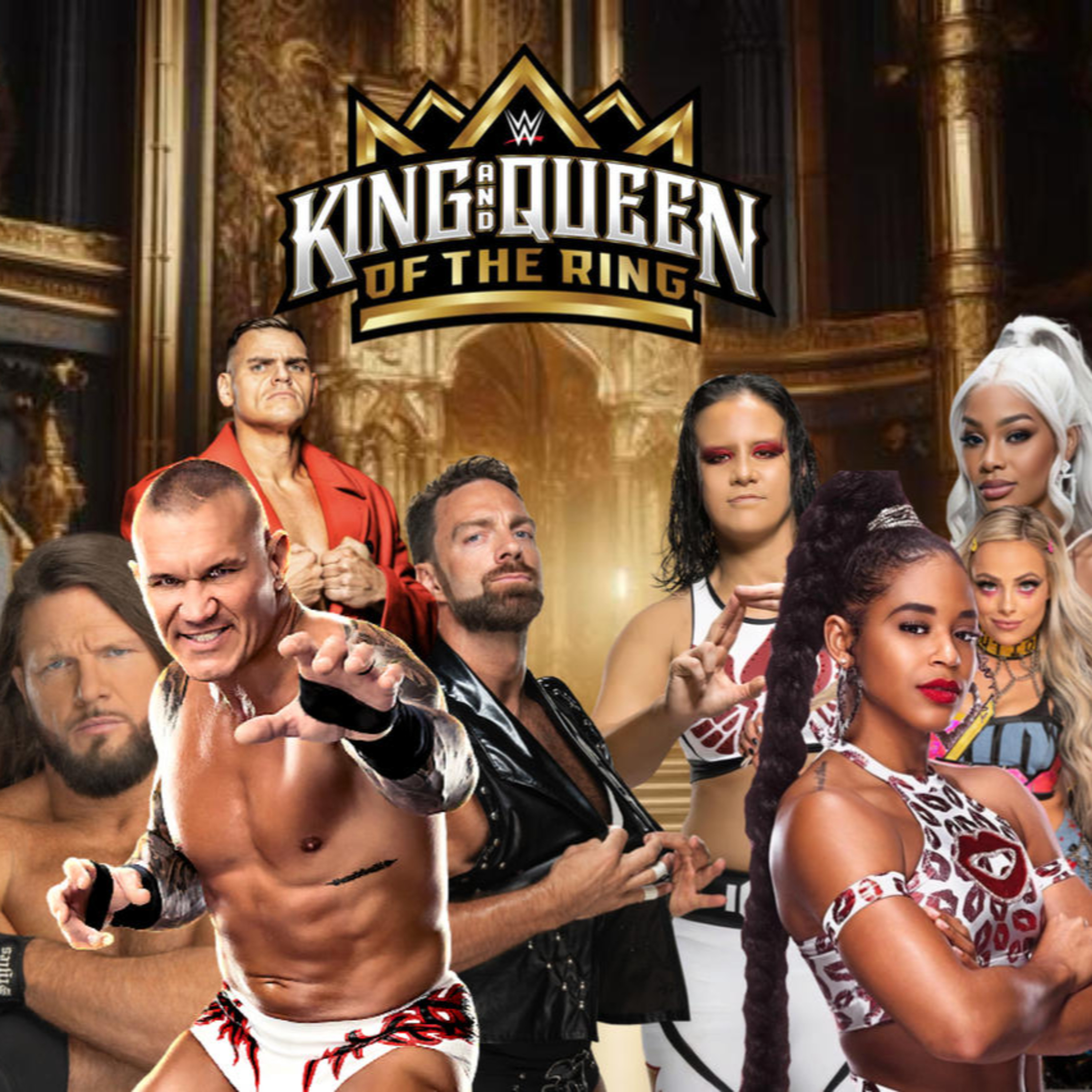 WWE King and Queen of the Ring / Playoffs CIBACOPA / Finales de Conferencia NBA episode artwork