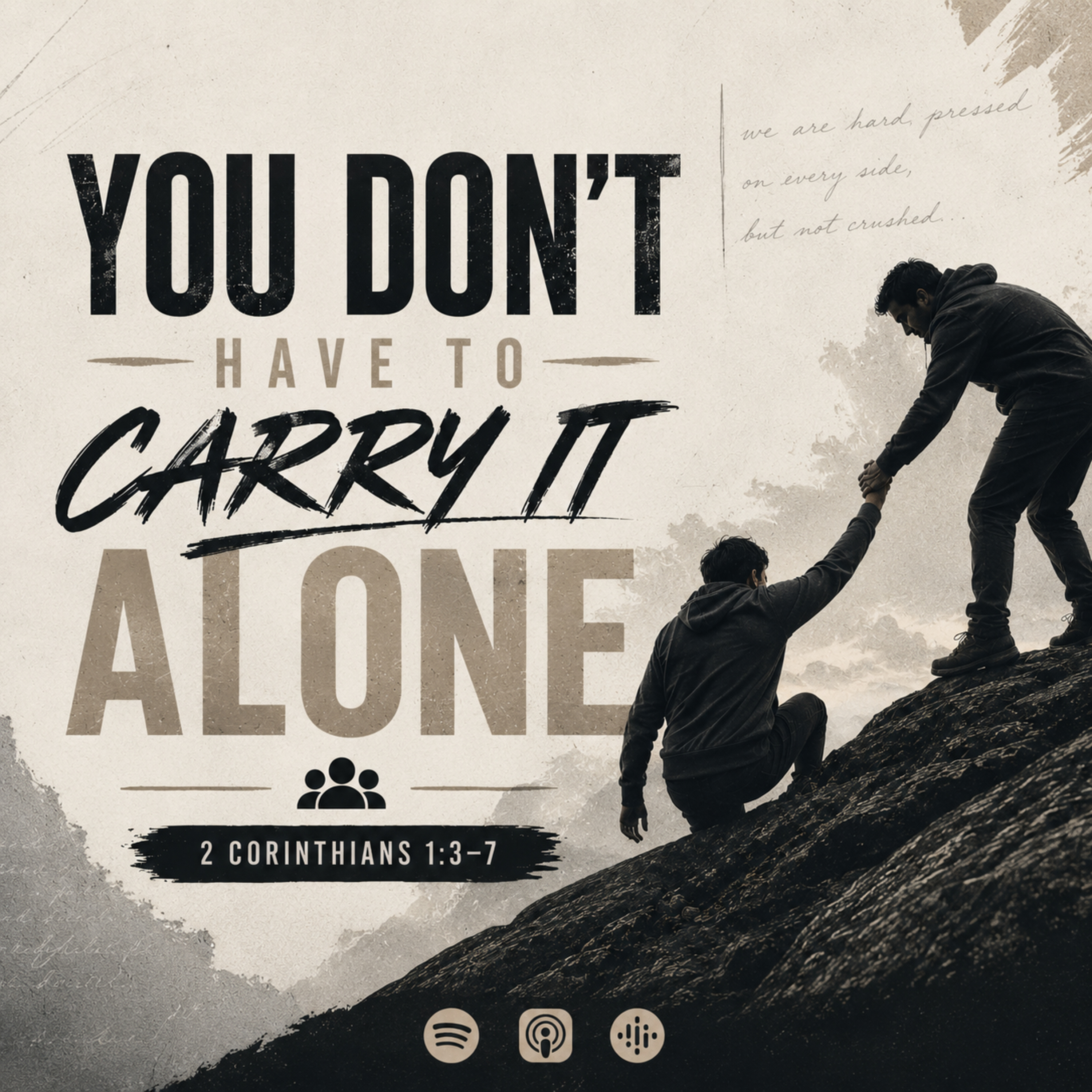 You Don't Have To Carry It Alone episode artwork