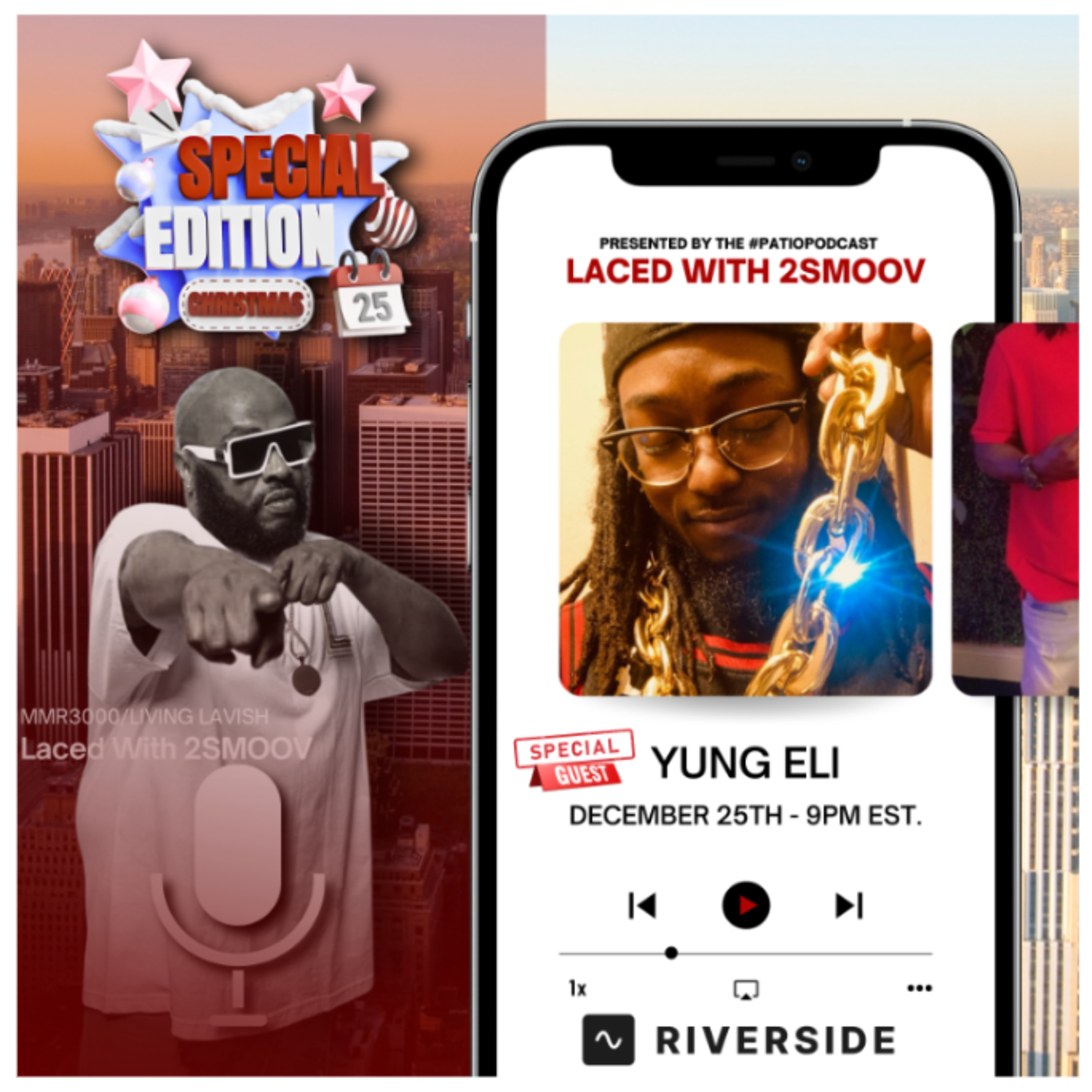 LACED WITH 2SMOOV (PRESENTED BY THE #PATIOPODCAST) with Co -Host DJHARDWORK734