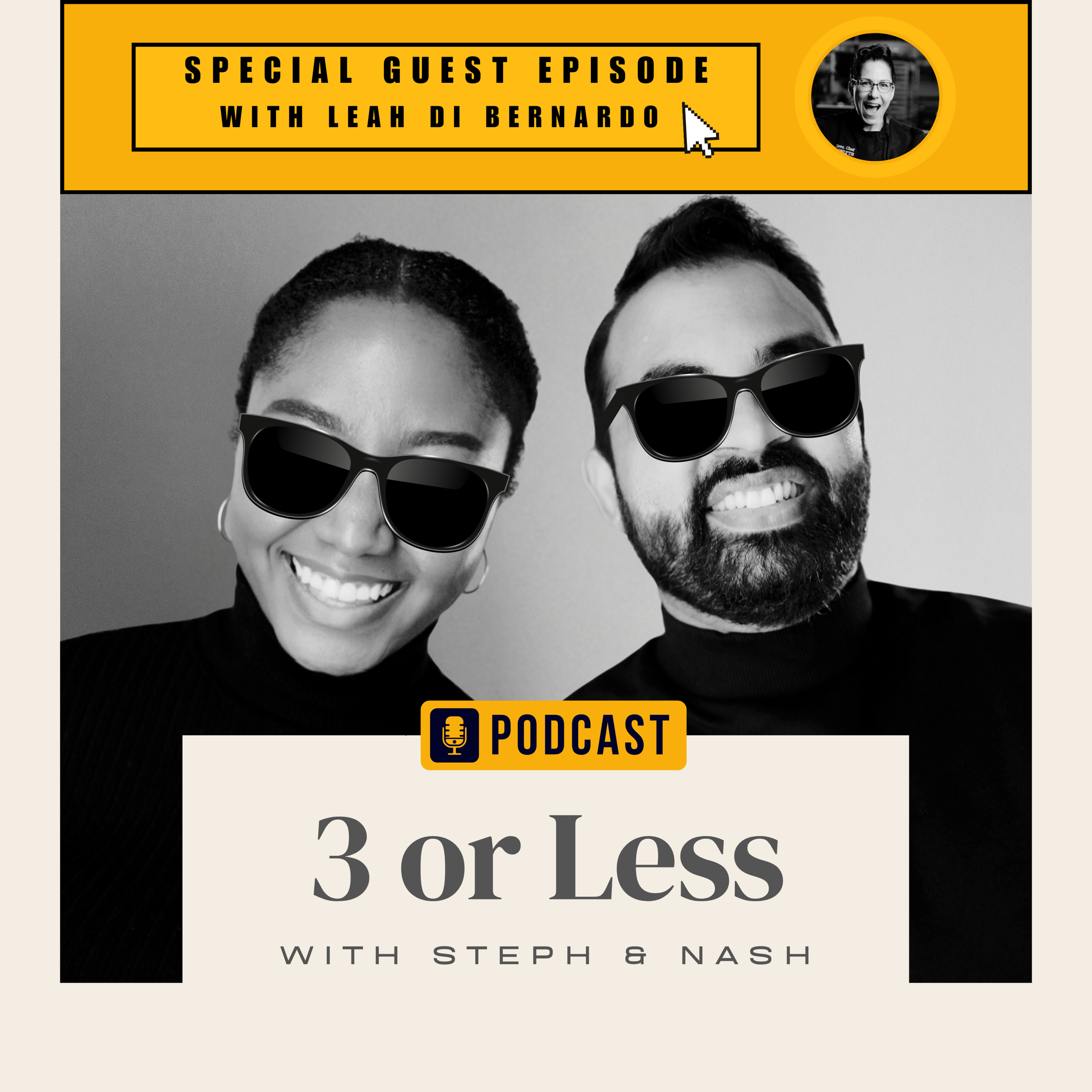 3 OR LESS | Episode 4: Special Guest Chef Leah Di Bernardo episode artwork