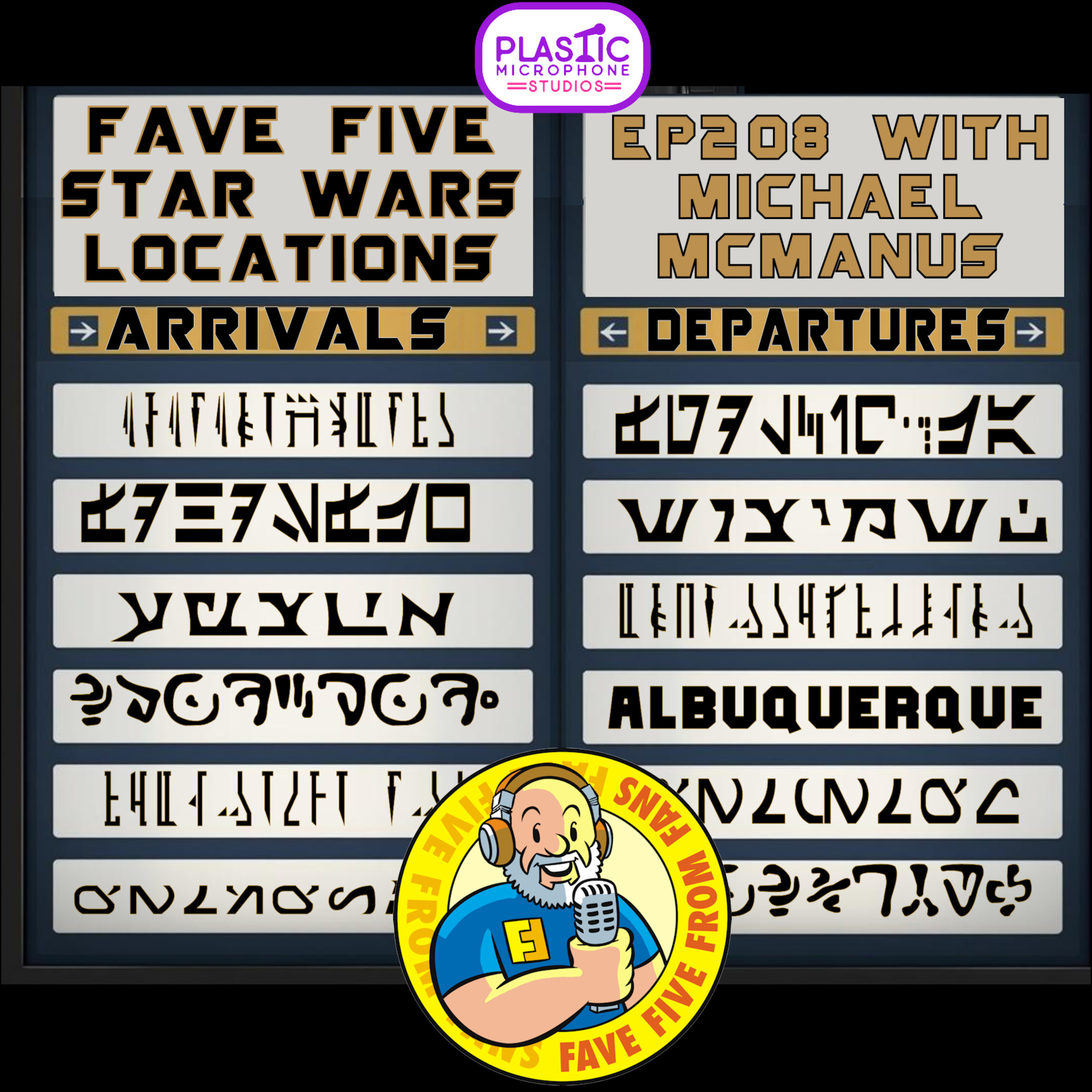 FFFF Ep208 Fave Five Star Wars Locations