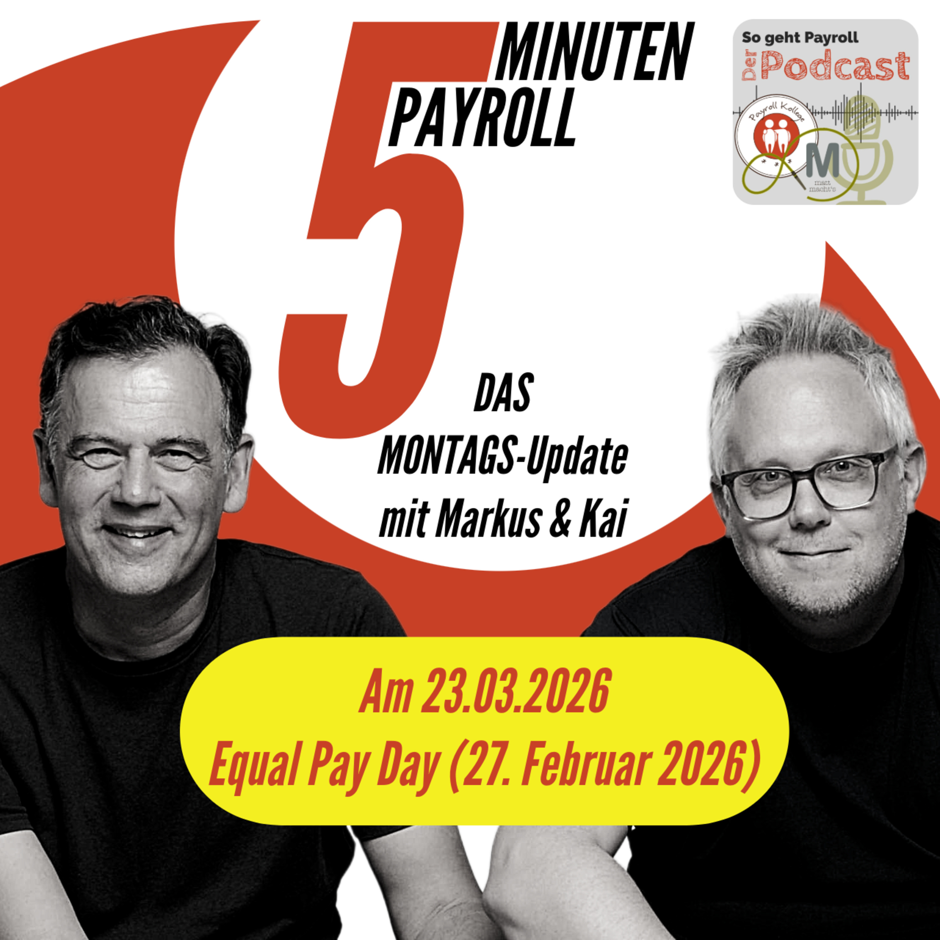 EQUAL PAY DAY | 5 Minuten Payroll das Montags-Update episode artwork