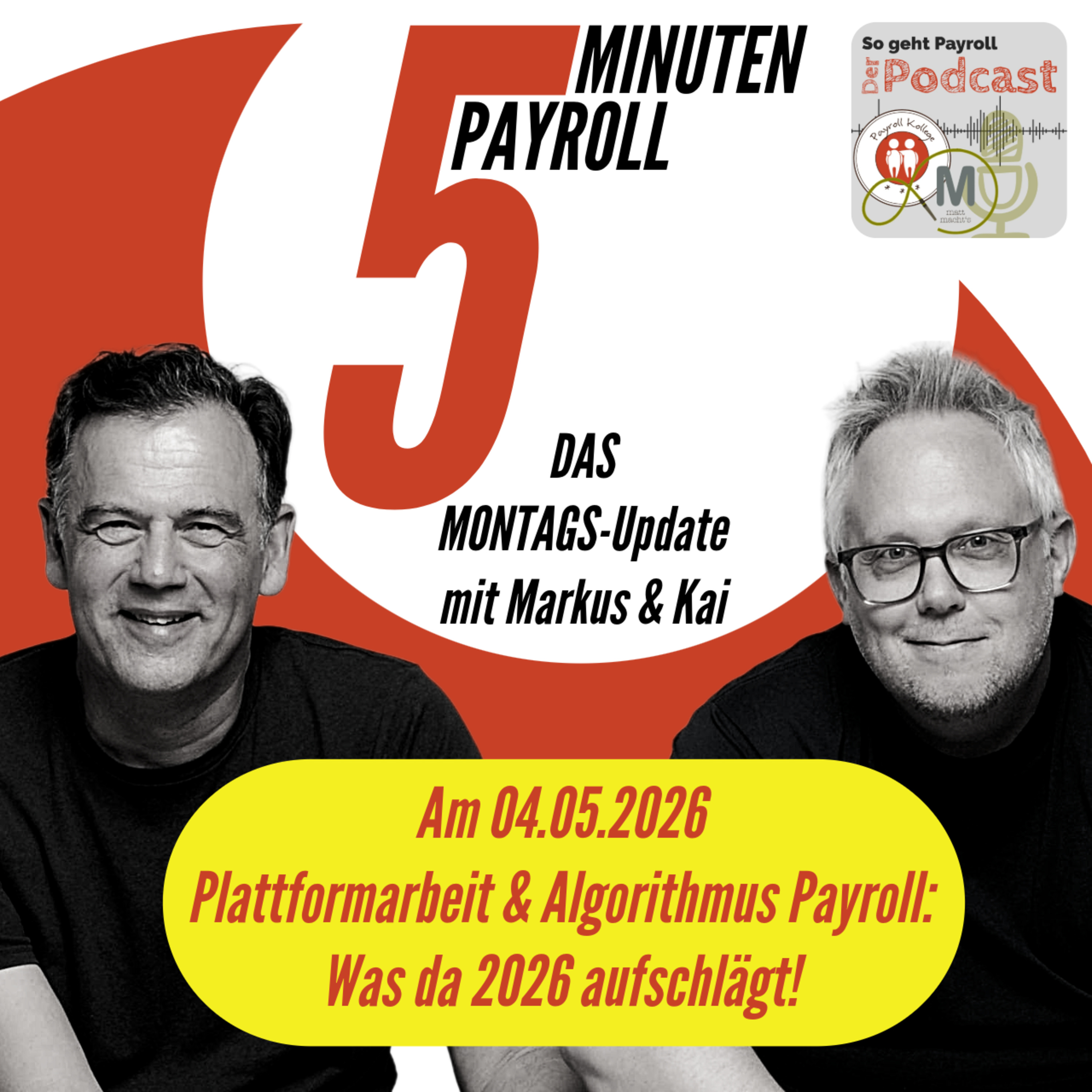 DIE EU-PLATTFORMRICHTLINIE | 5 Minuten Payroll das Montags-Update episode artwork